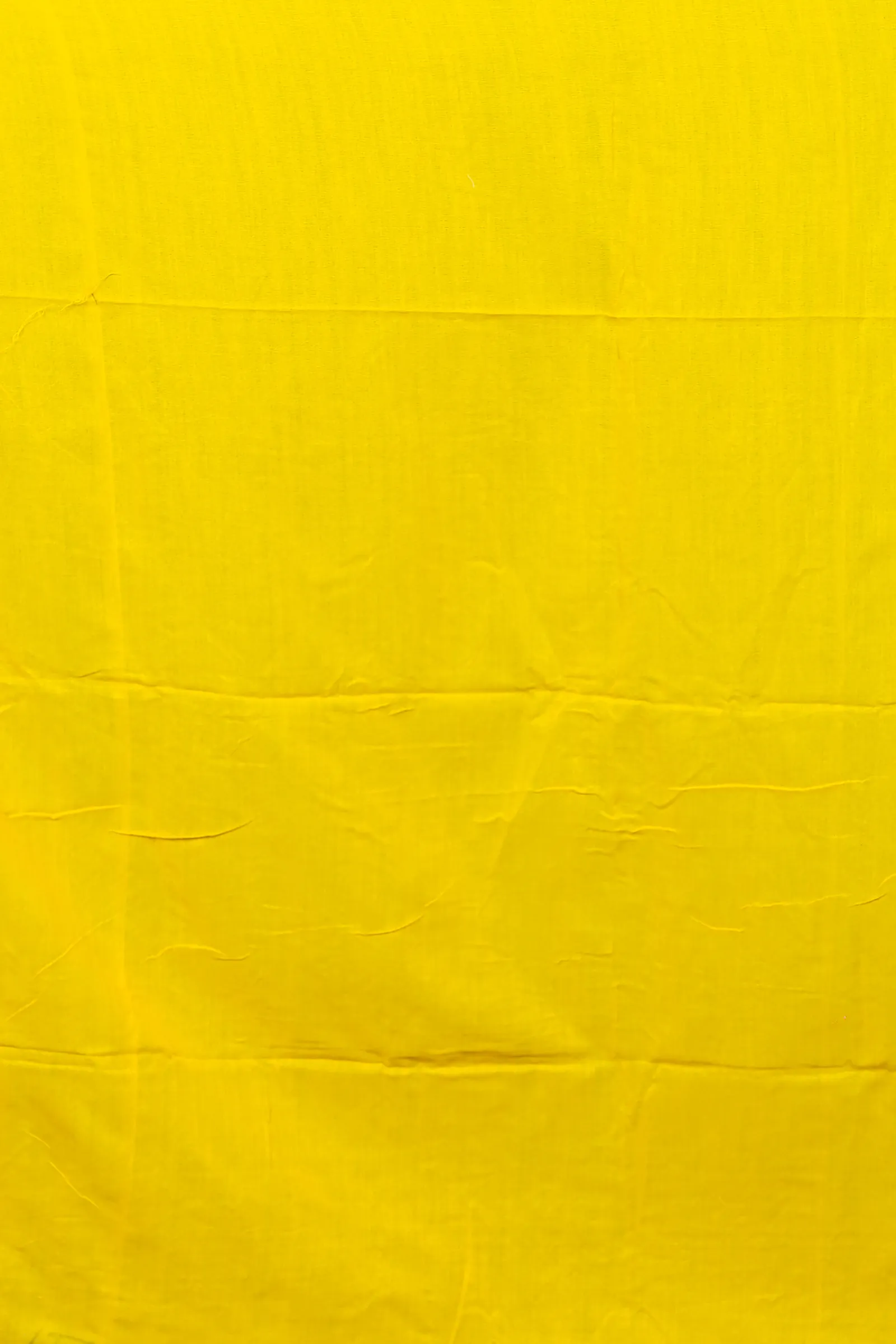 Yellow Pure Cotton Paray Embroidery Handloom saree