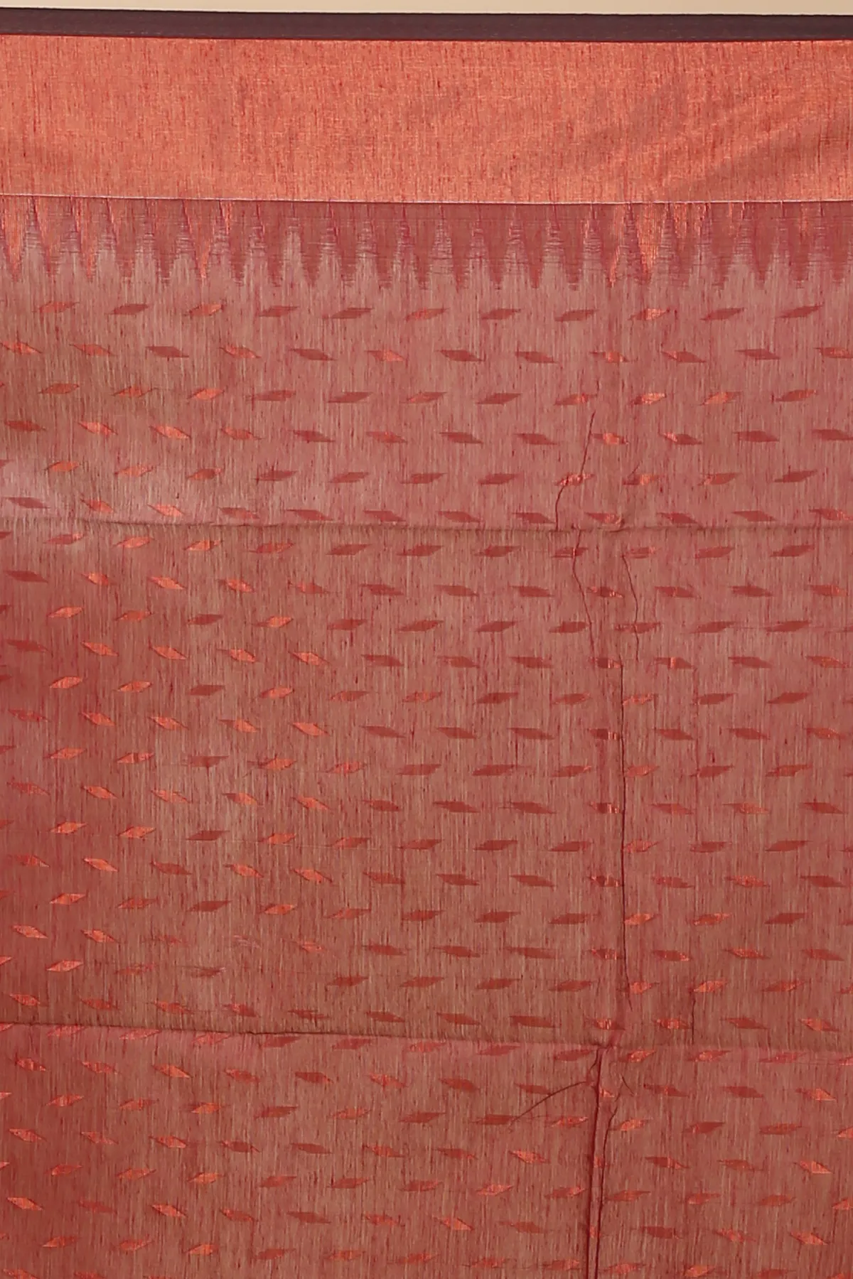 DipDiya Blended Cotton Brown Prisha Pure Bengali Grace Handloom Sarees