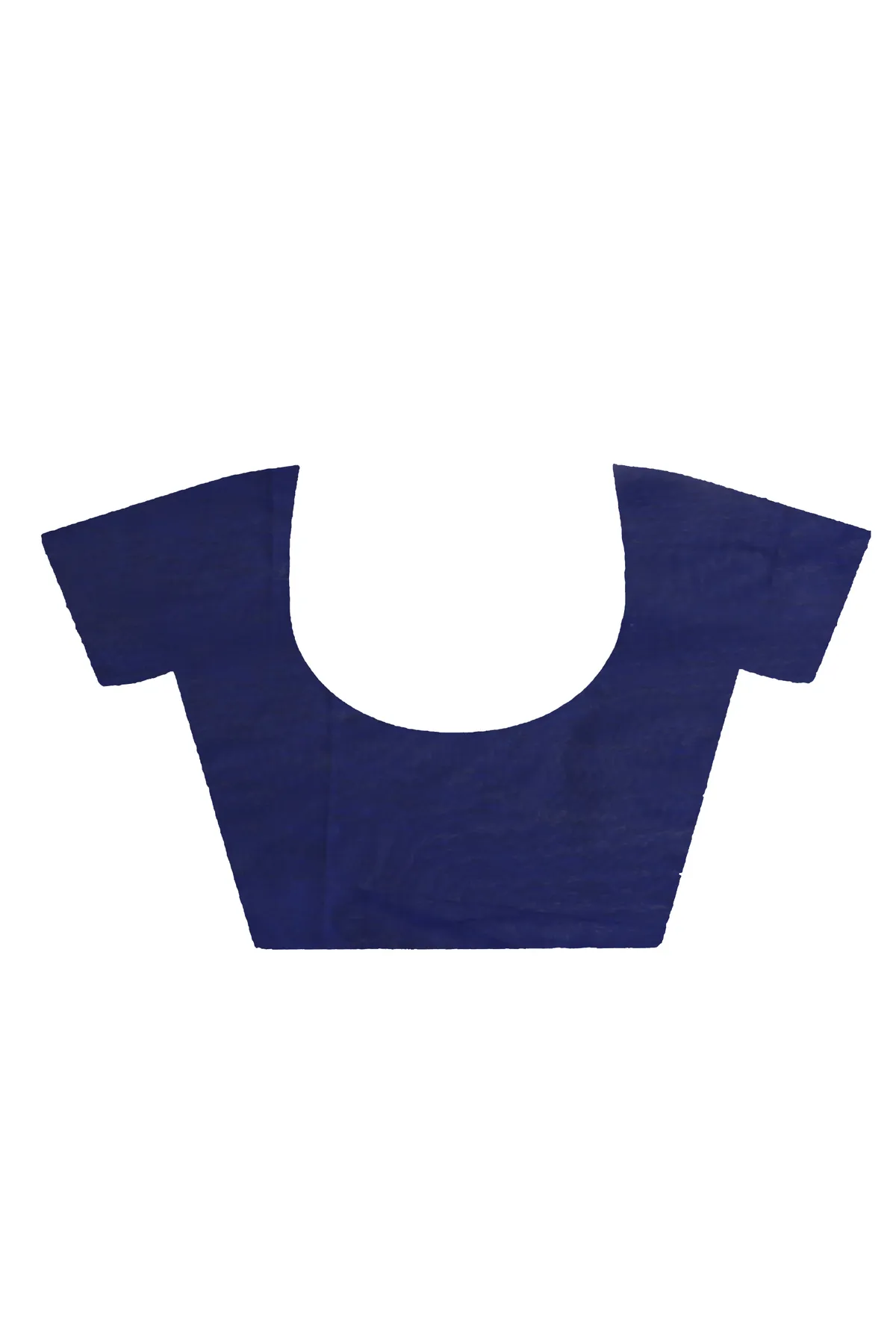 DipDiya Blended Cotton Dark Blue Tama Woven by Hand Handloom Sarees
