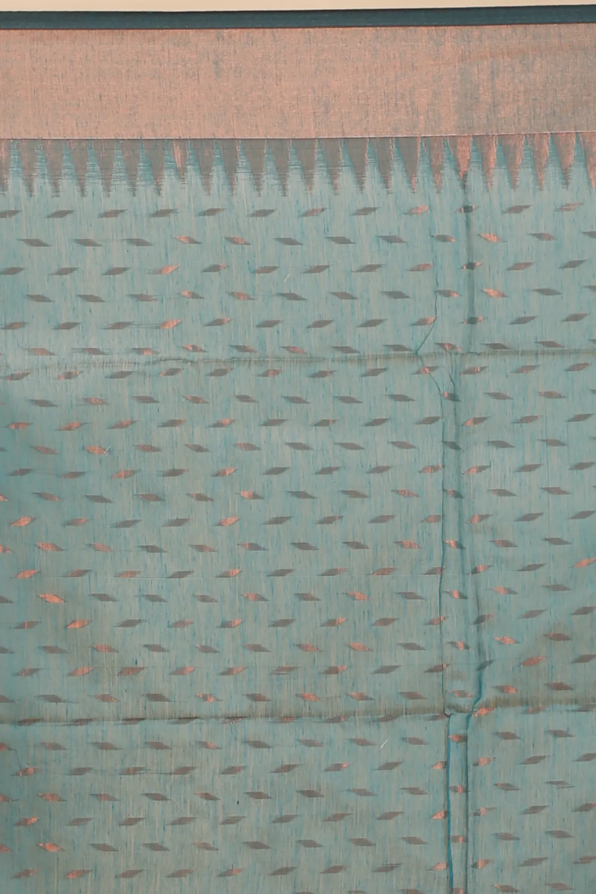 DipDiya Blended Cotton Dark Green Prisha Heritage of Bengal Handloom Sarees