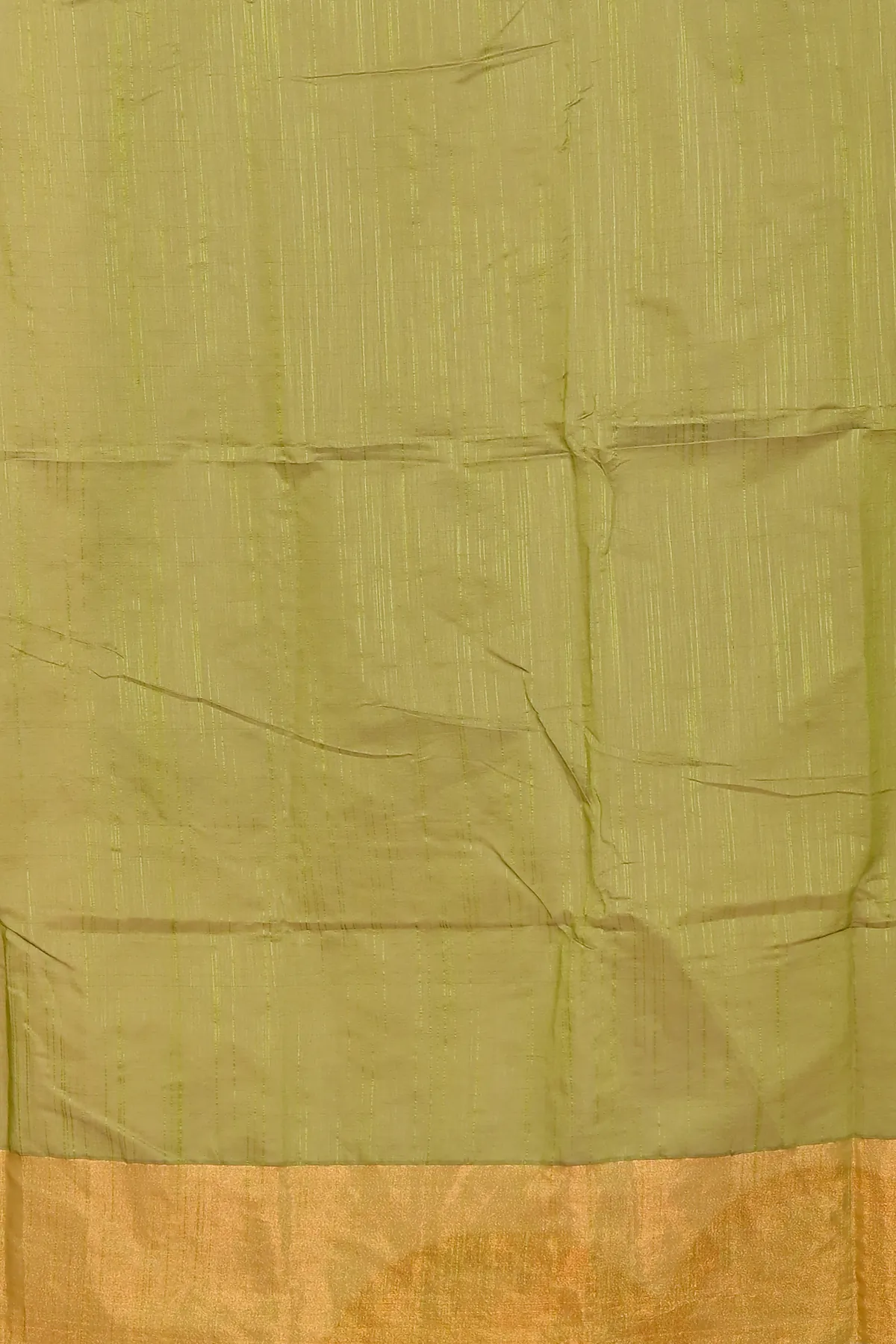 DipDiya Blended Cotton Dark Green Slabaka Moli Artisan Crafted Handloom Sarees