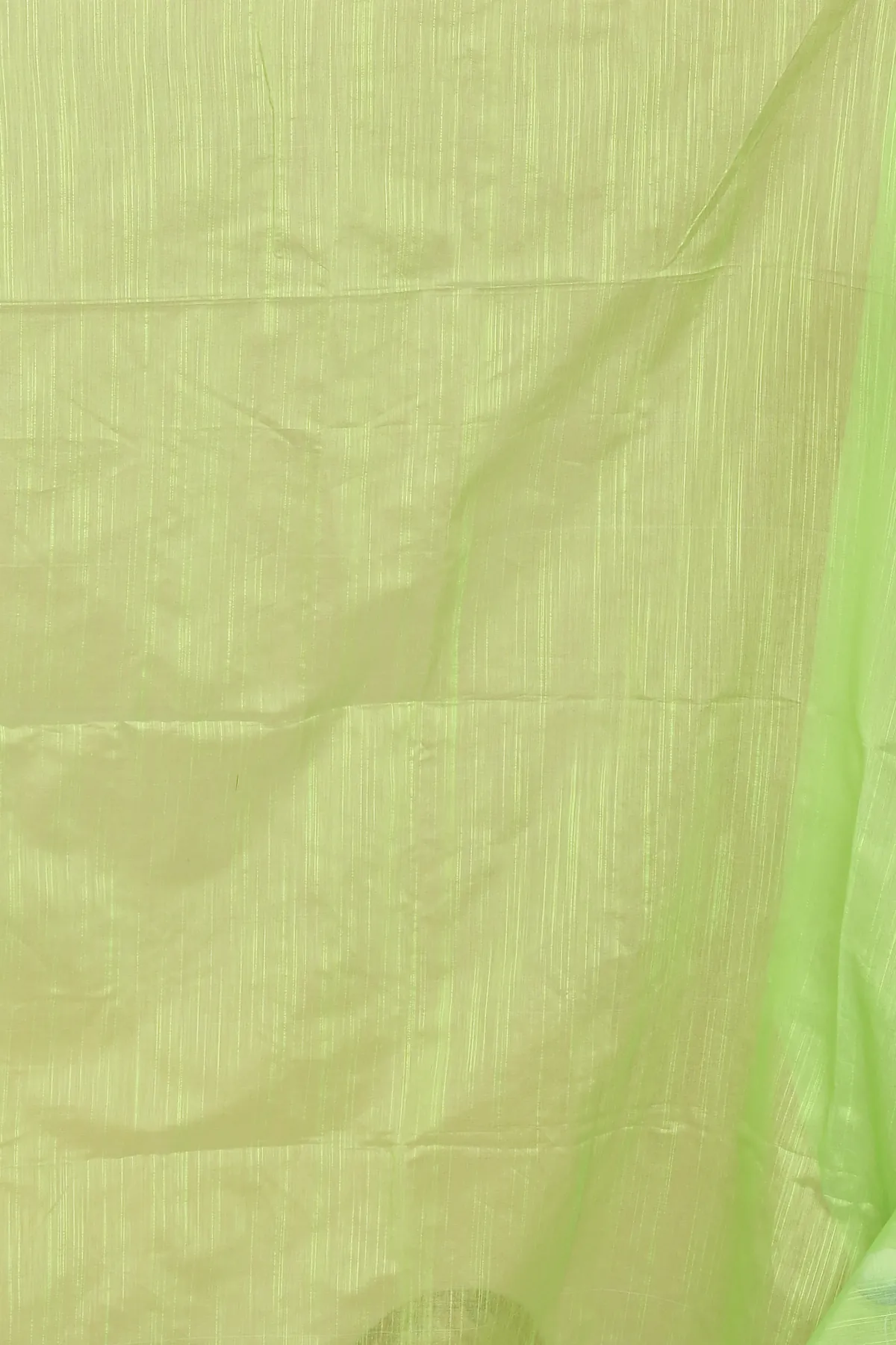 DipDiya Blended Cotton Light Green Slabaka Ful Heritage Elegance Hand Painted Sarees