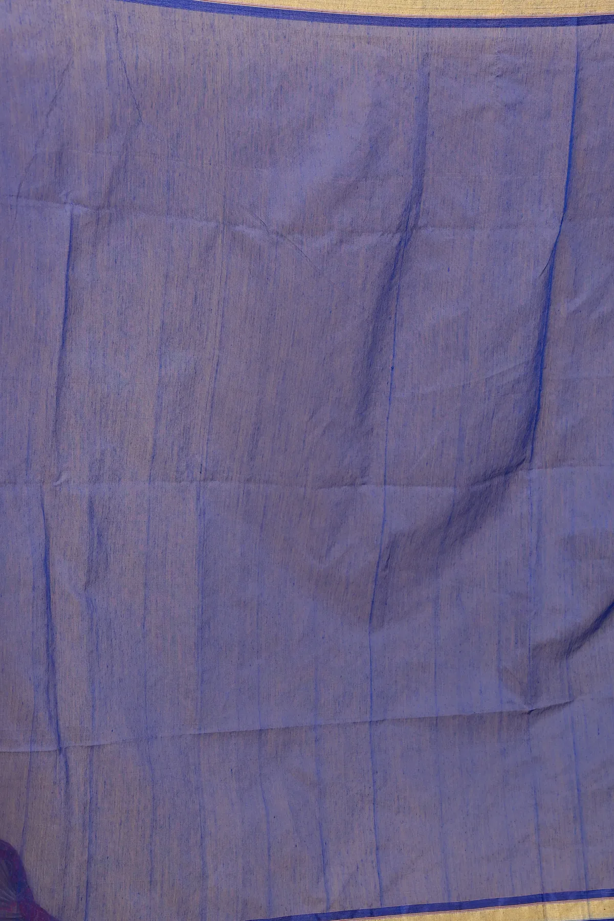 DipDiya Blended Cotton Naby Blue Setori A Legacy Woven Handloom Sarees