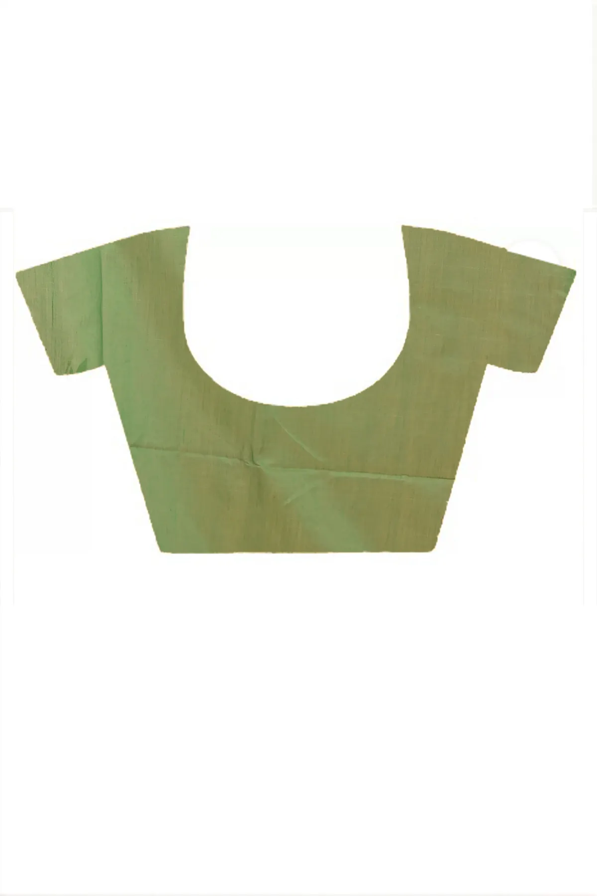 DipDiya Blended Cotton Peach Green Pisha Rooted in Bengal Handloom Sarees