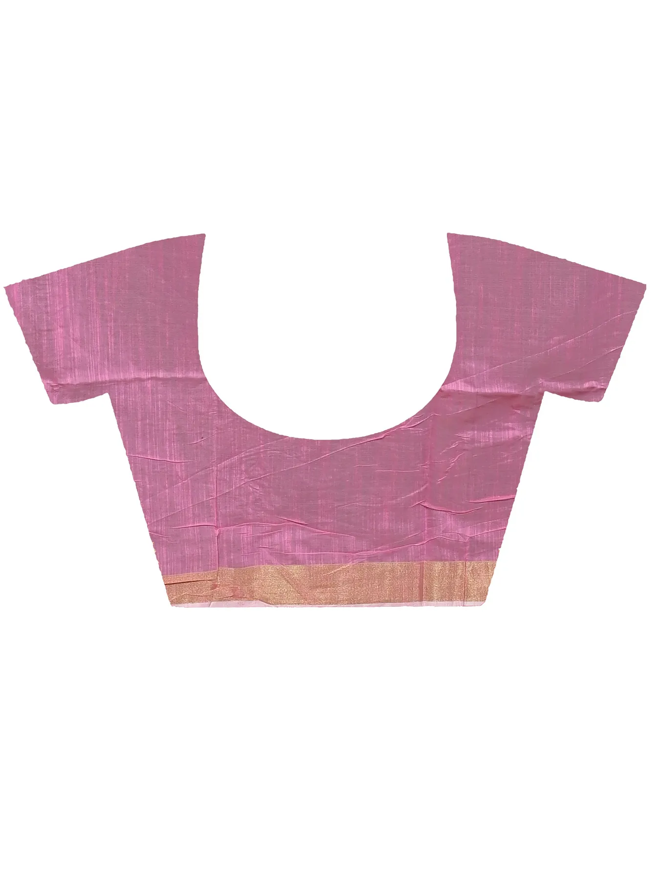 DipDiya Blended Cotton Pink Samvi Heritage of Bengali Hand Painted Sarees