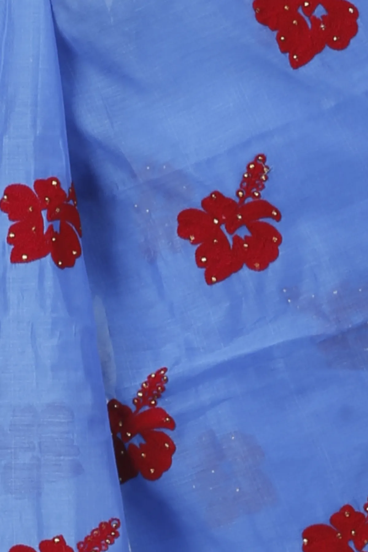DipDiya Blended Cotton Sky Blue Joba A Legacy Woven Handloom Sarees