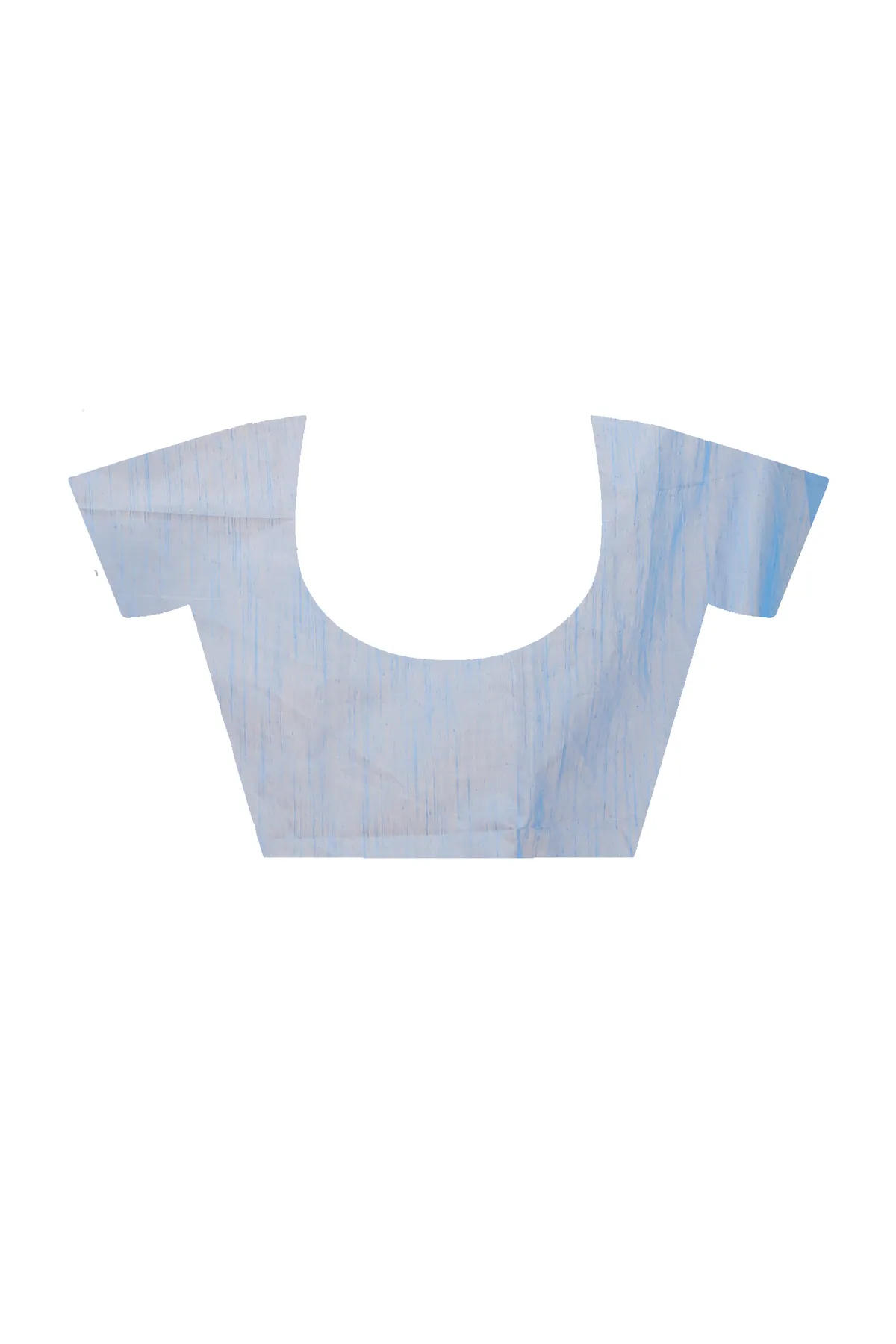 DipDiya Blended Cotton Sky Blue Pilu Stories of Bengal Handloom Sarees