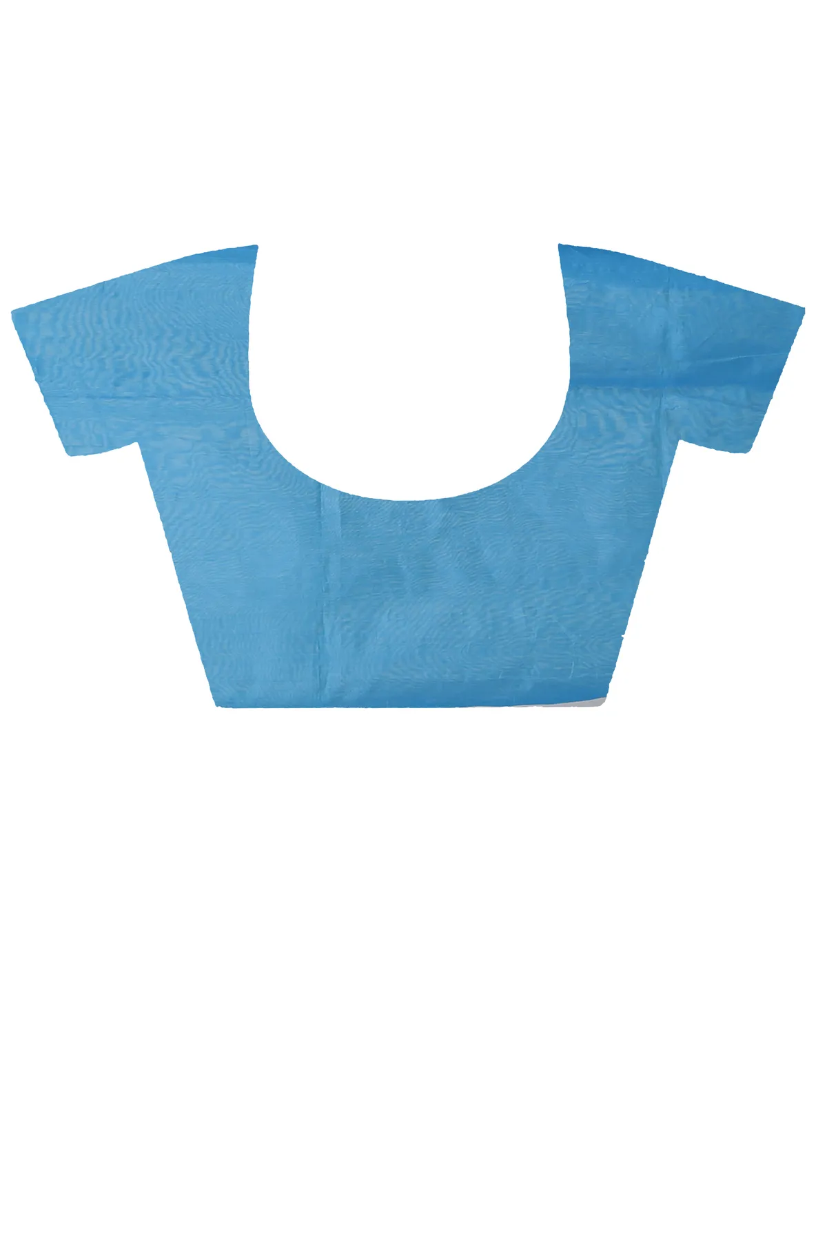 DipDiya Blended Cotton Sky Blue Tuli Weaves with a Story Handloom Sarees