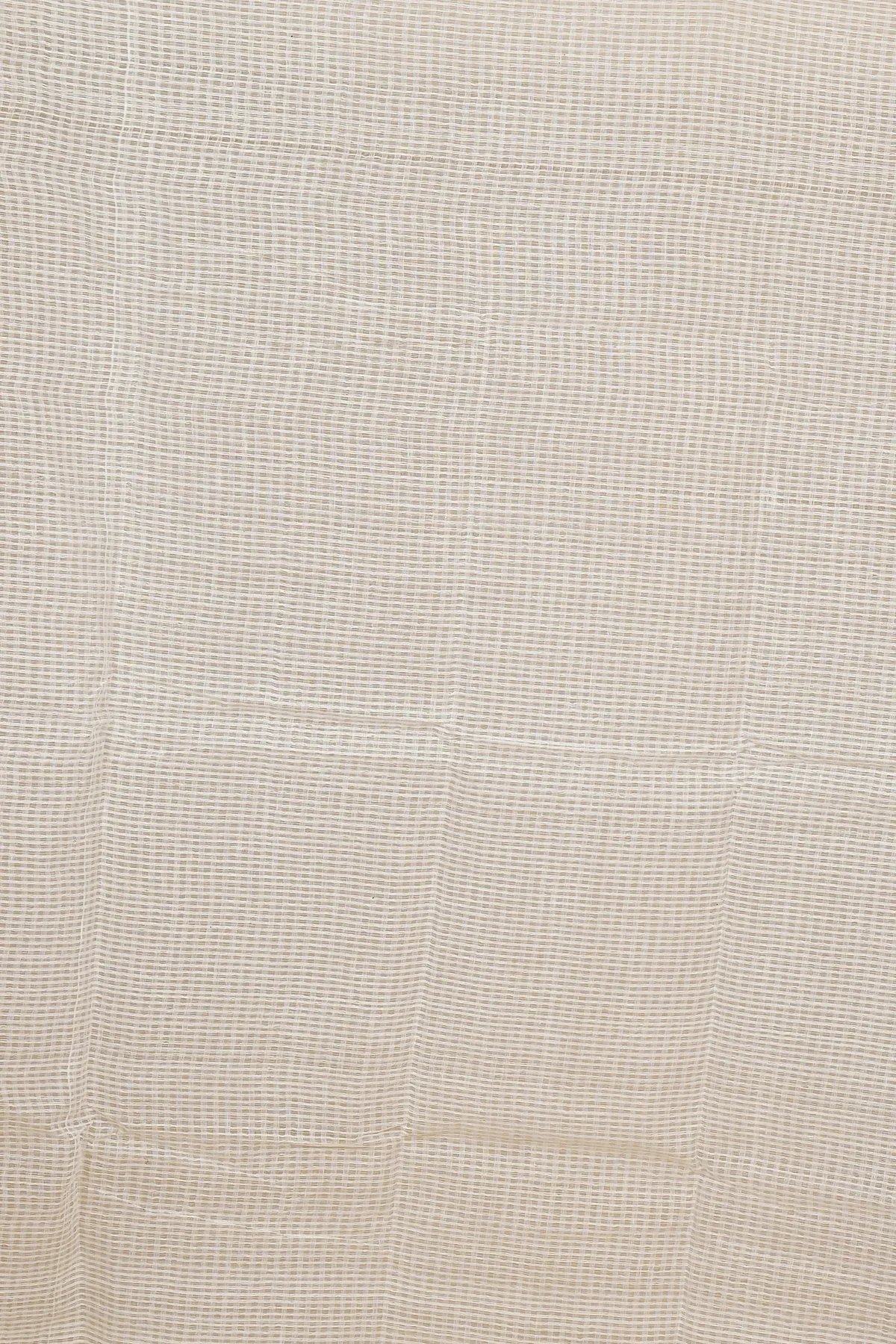 DipDiya Blended Cotton White Aplika Mix Artisan Woven Applique Sarees