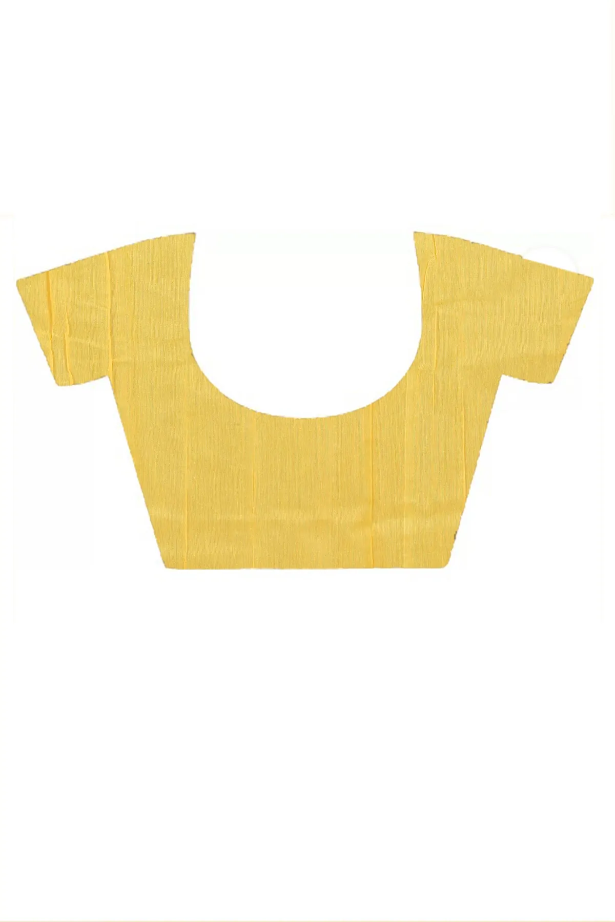 DipDiya Blended Cotton Yellow Aplika Mix Artisan Crafted Applique Sarees