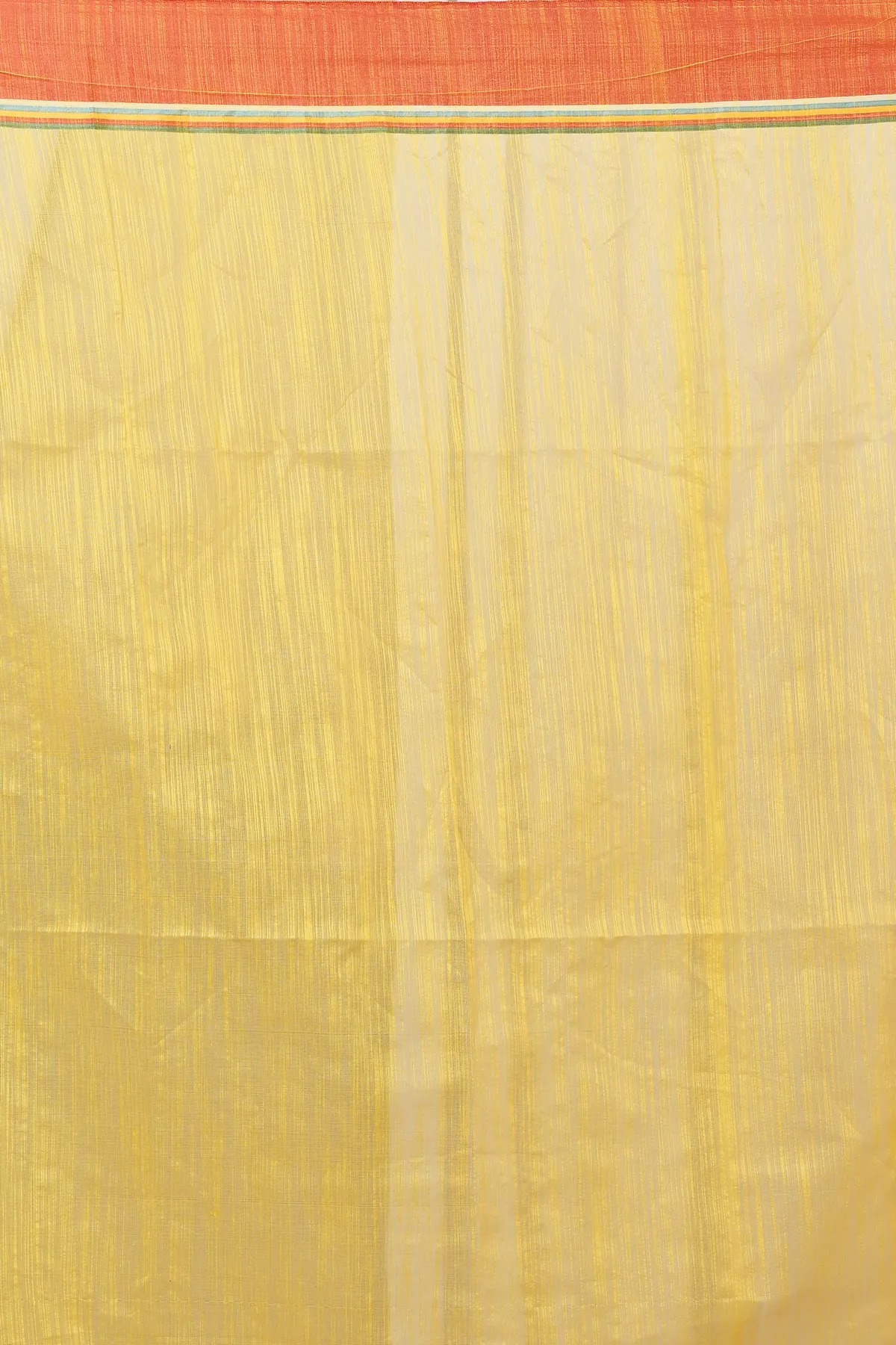 DipDiya Blended Cotton Yellow Red Albela Rooted in Bengal Hand Painted Sarees