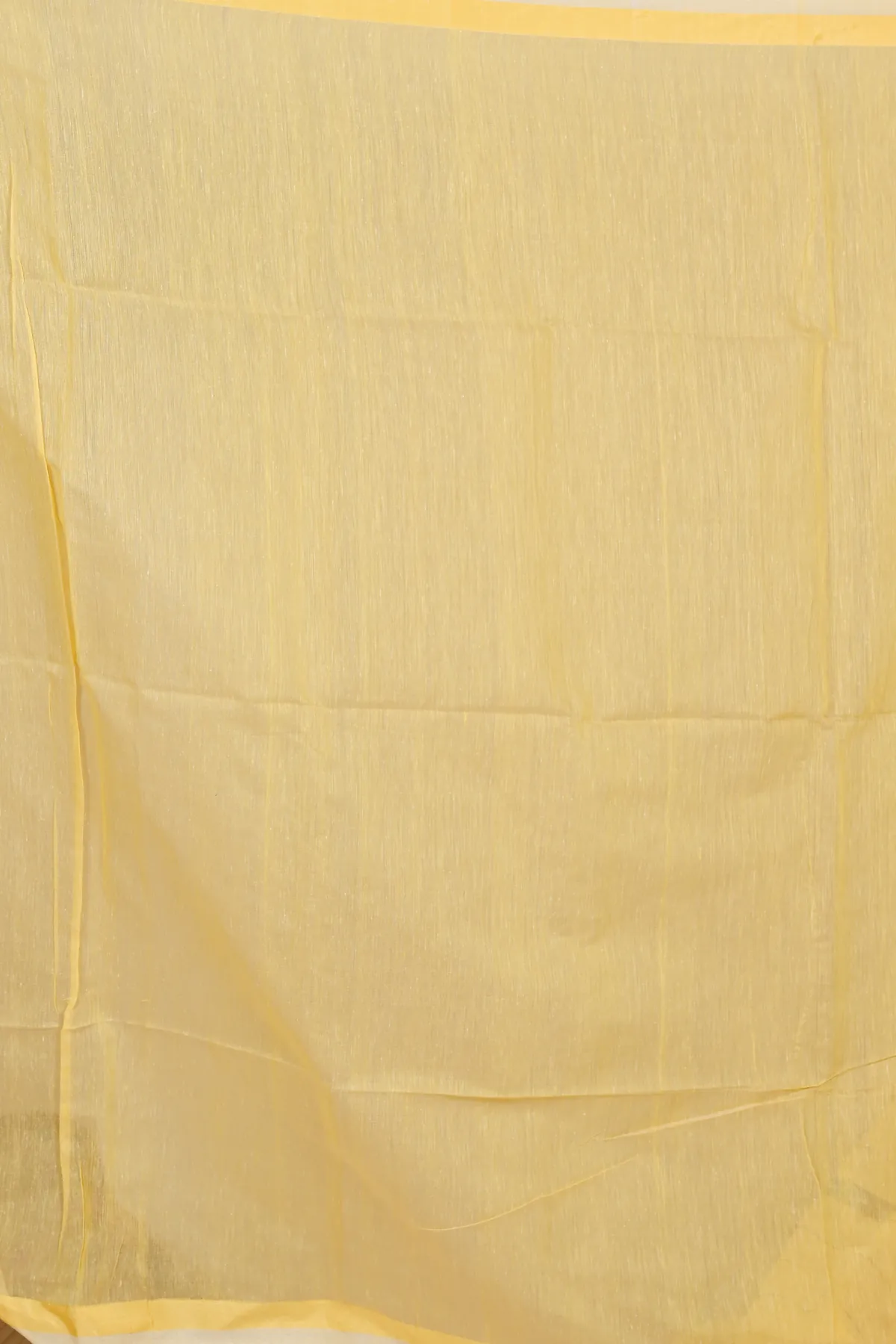 DipDiya Blended Cotton Yellow Setori Artisan Crafted Handloom Sarees