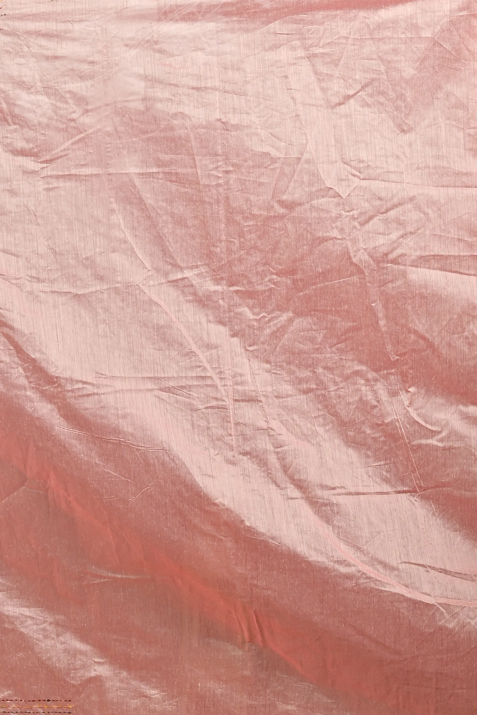DipDiya Cotton Blend Baby Pink Dayki Bengal’s Tradition Kantha Stitch Sarees