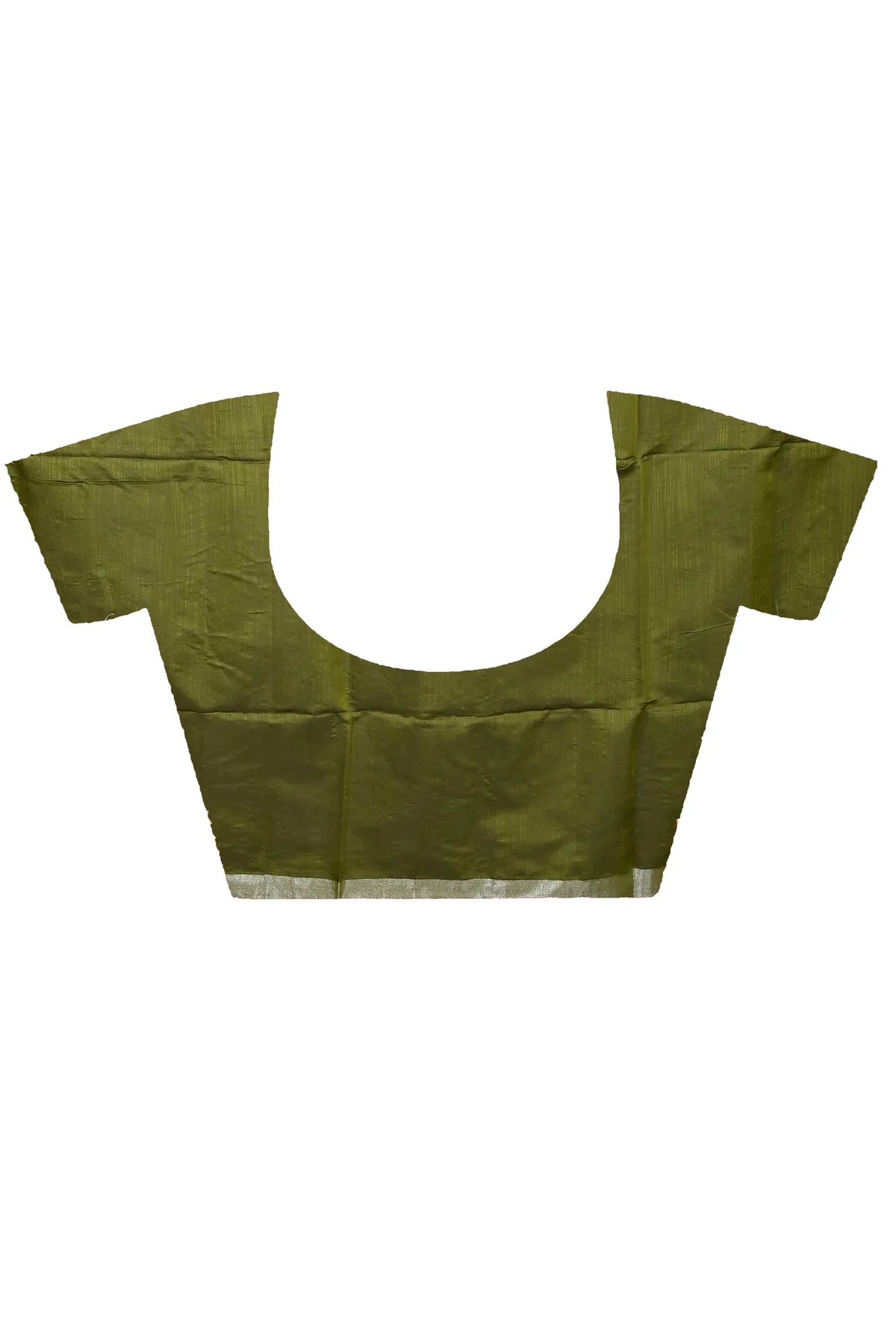 DipDiya Cotton Blend Dark Green Souvar Heritage of Bengali Hand Painted Sarees