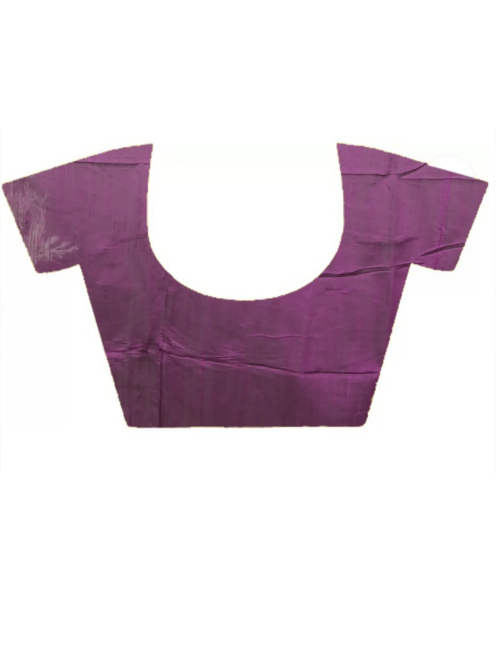 DipDiya Cotton Blend  Traditional Bengali Dark Violet Artisan Crafted Souvar Hand Painted Saree