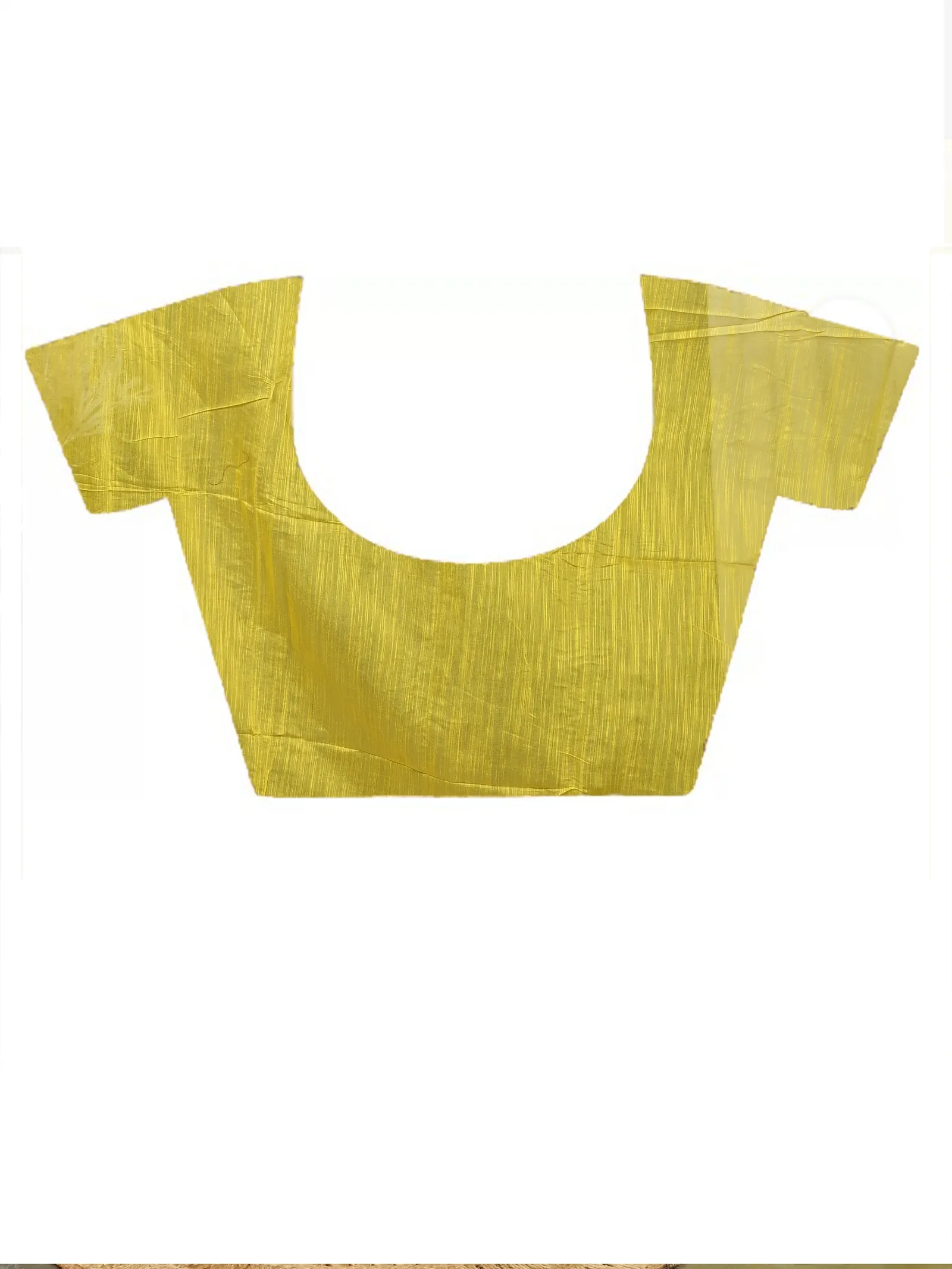 DipDiya Cotton Blend  Traditional Bengali Yellow Artisan Crafted Souvar Hand Painted Saree