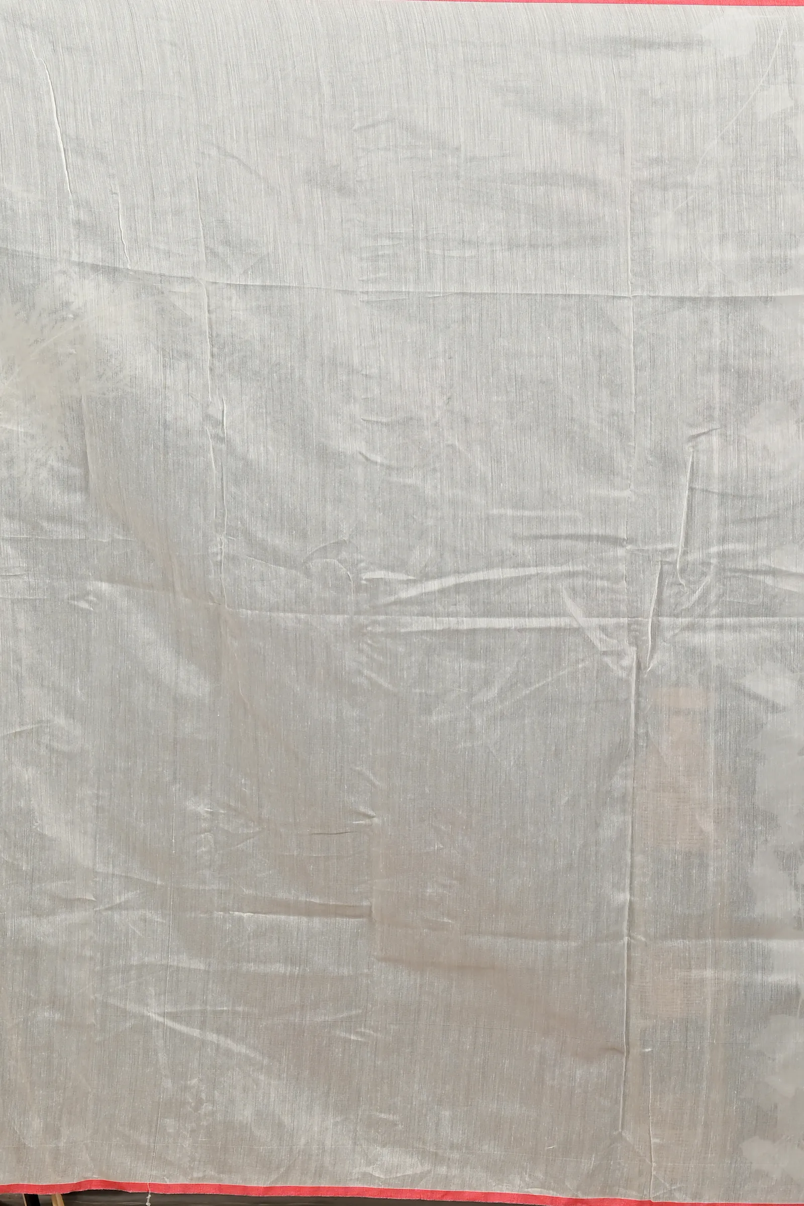 DipDiya Cotton Blend White Red Variti embhand Pure Bengali Grace Embroidery Handloom sarees
