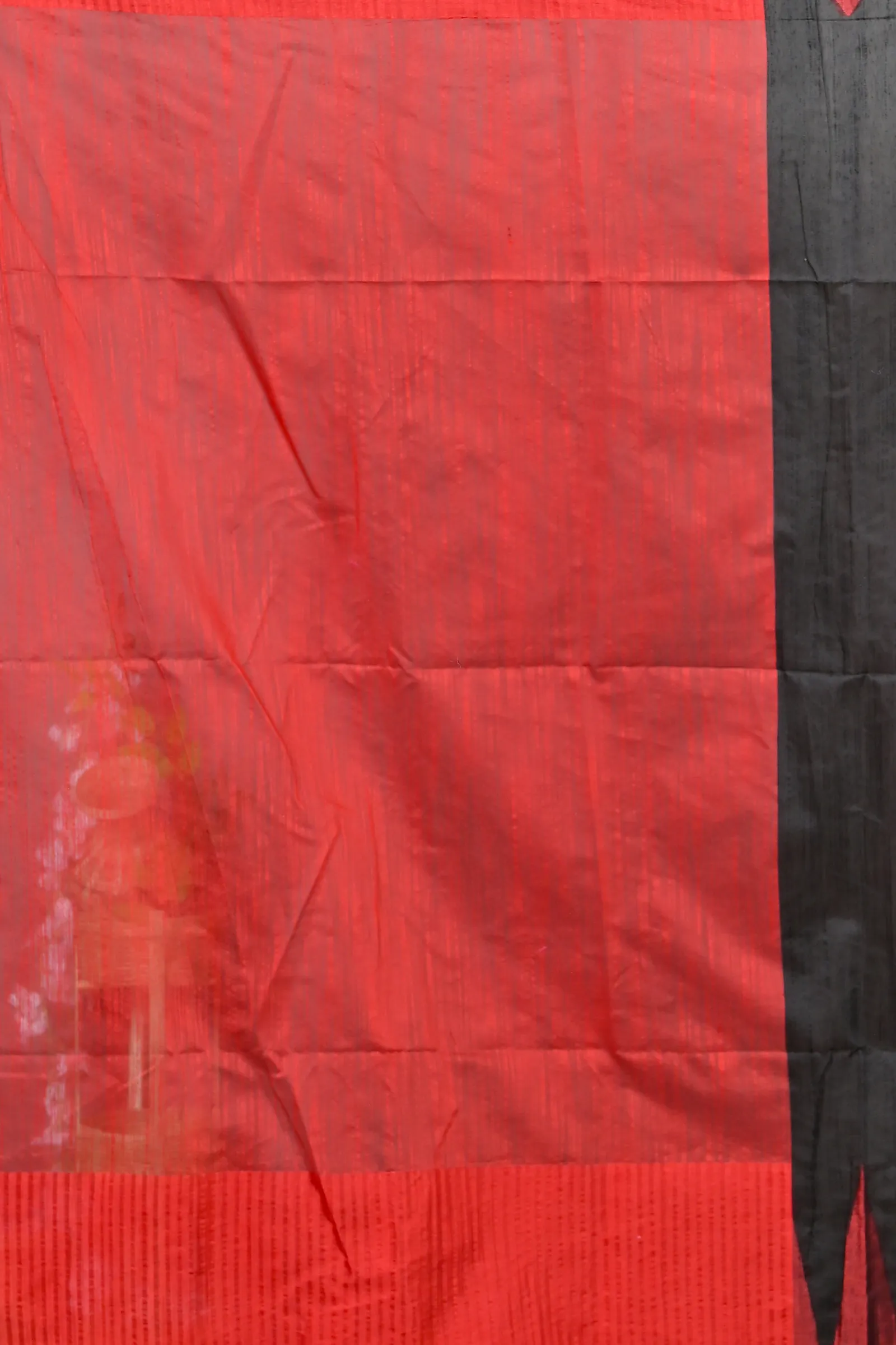 DipDiya Cotton Blended Black Pariva Bengali Heritage Handloom Sarees