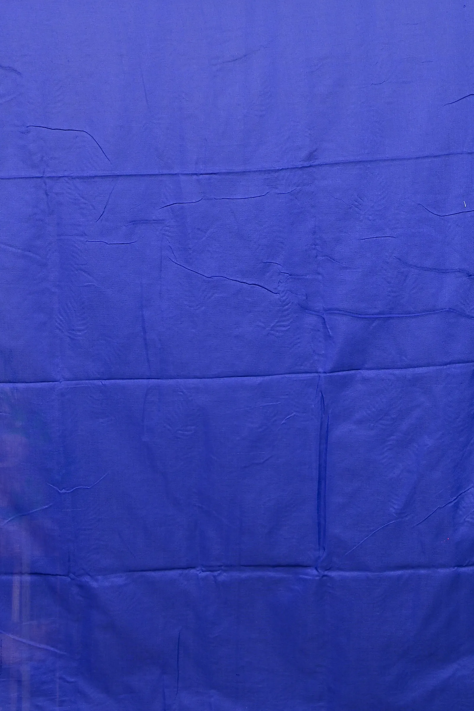 DipDiya Cotton Blended Blue Parin Woven by Hand Handloom Sarees