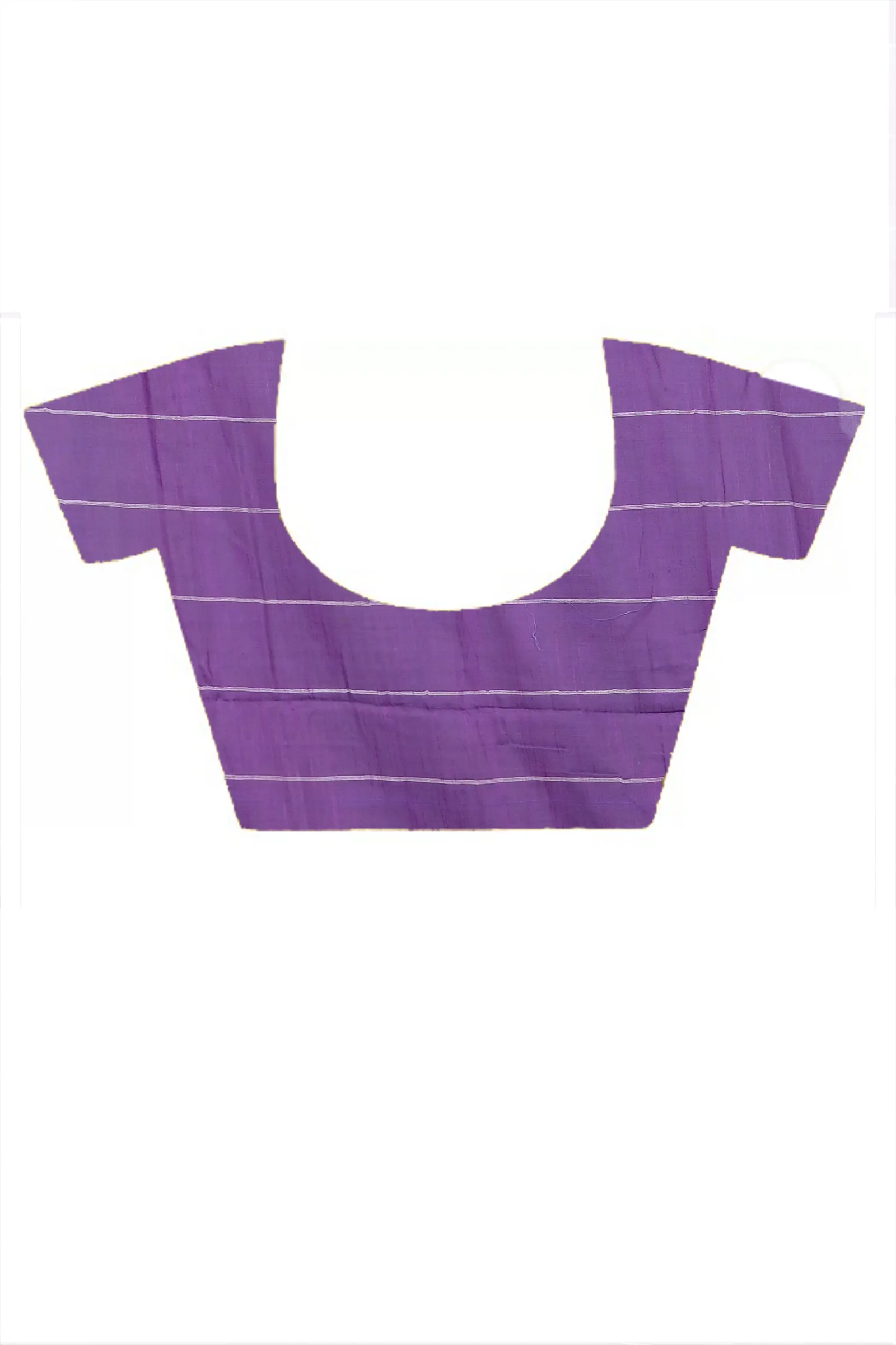 DipDiya Cotton Blended Lavender Parodhi Rooted in Bengal Handloom Sarees