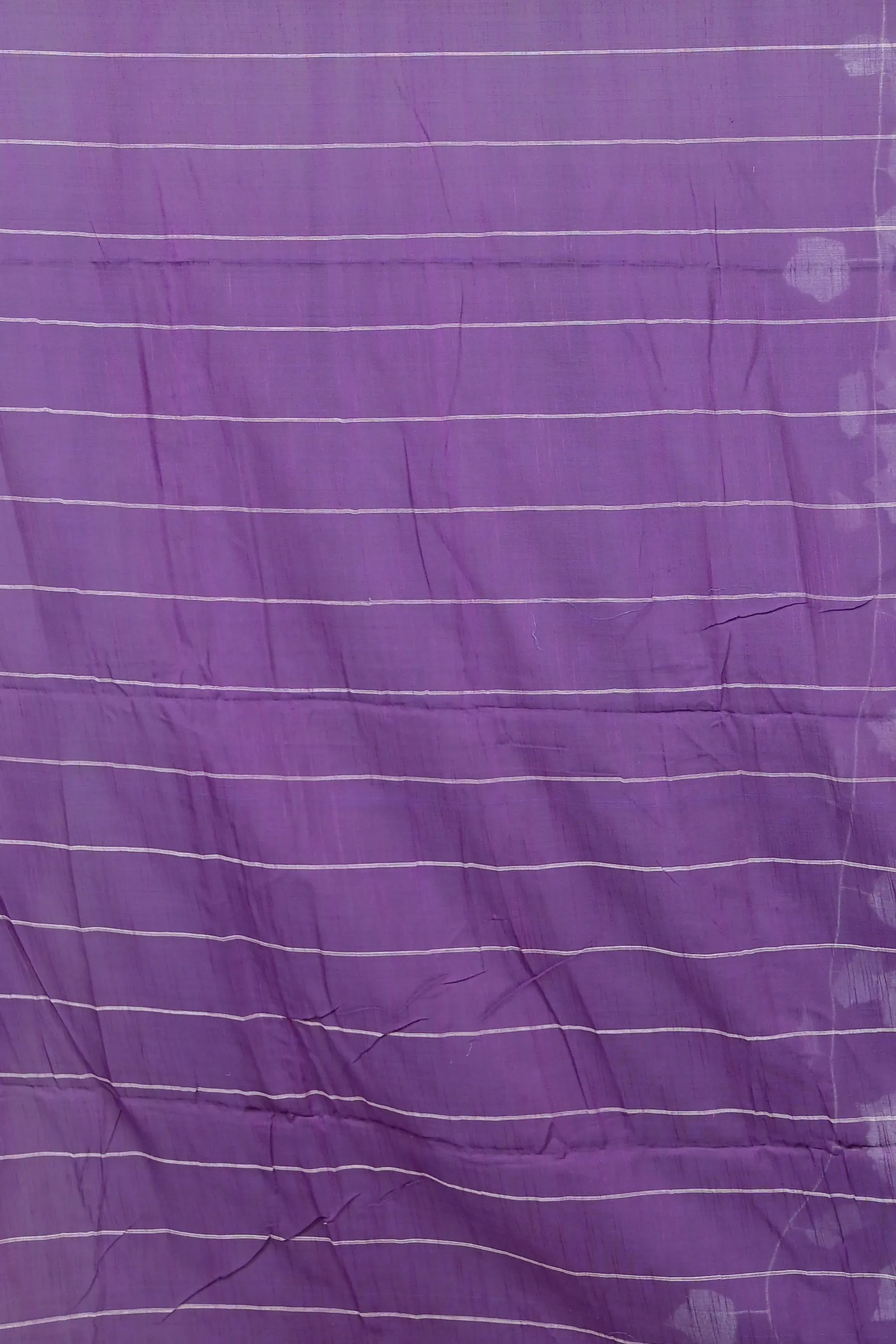 DipDiya Cotton Blended Lavender Parodhi Rooted in Bengal Handloom Sarees