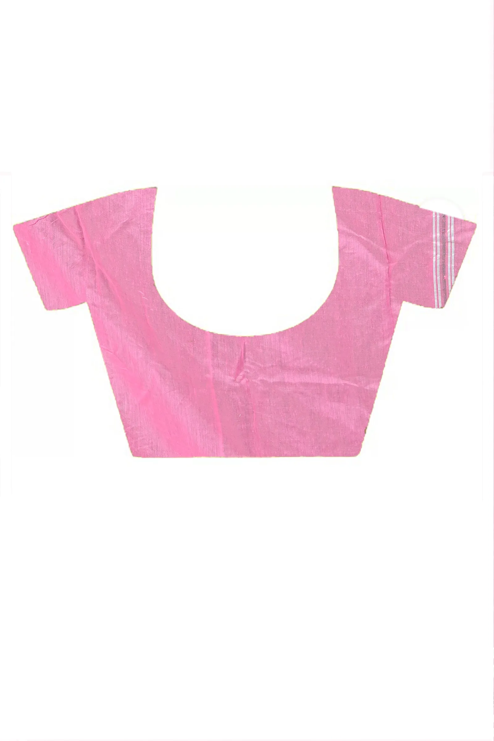 DipDiya Cotton Blended Pink White Parv Heritage You Can Wear Jamdani Sarees
