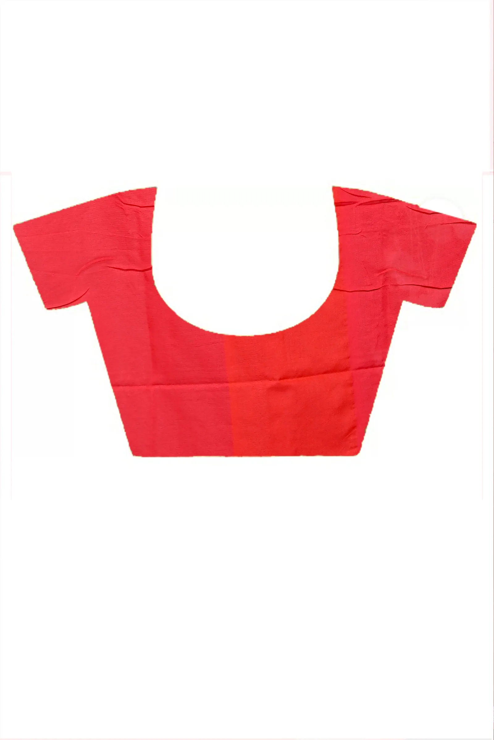 DipDiya Cotton Blended Red Paru Crafted by Artisans Handloom Sarees