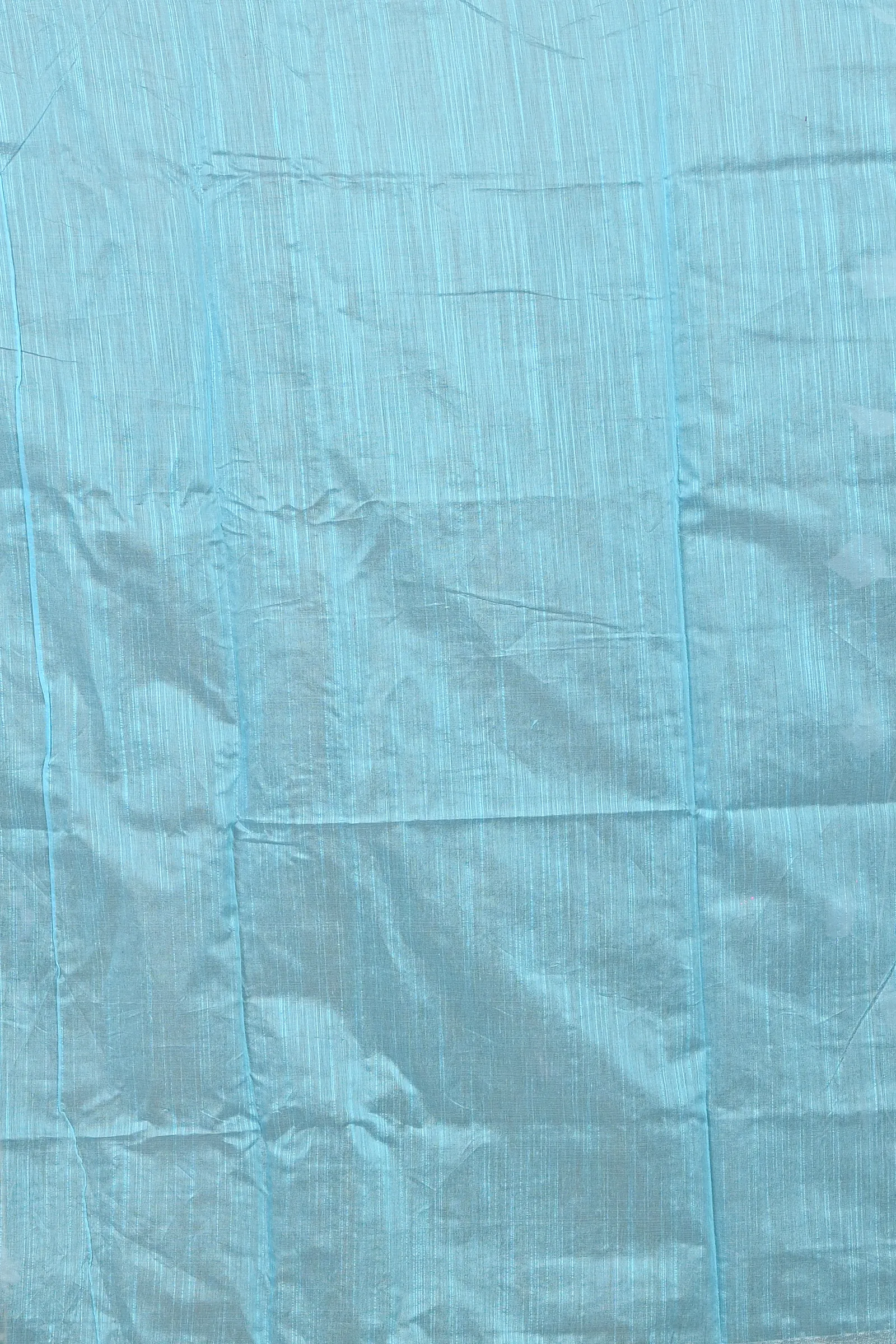 DipDiya Cotton Blended Sky Blue Parija Regal Bengali Applique Sarees