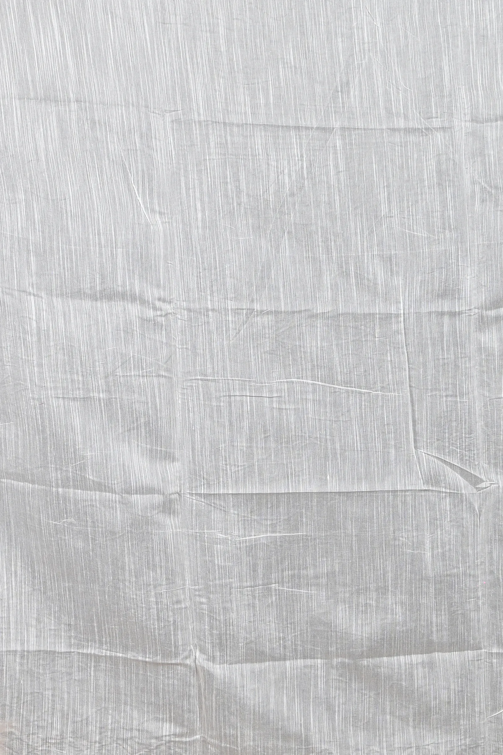 DipDiya Cotton Blended White Parik Rooted in Bengal Applique Sarees