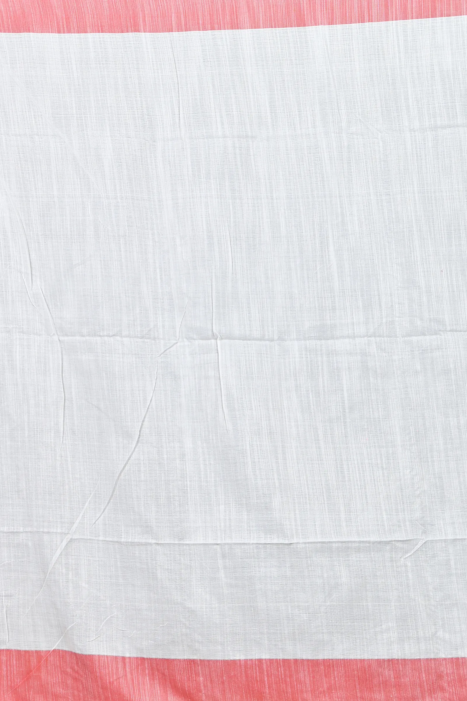 DipDiya Cotton Blended White Red Parnika Grace of Bengal Handloom Sarees