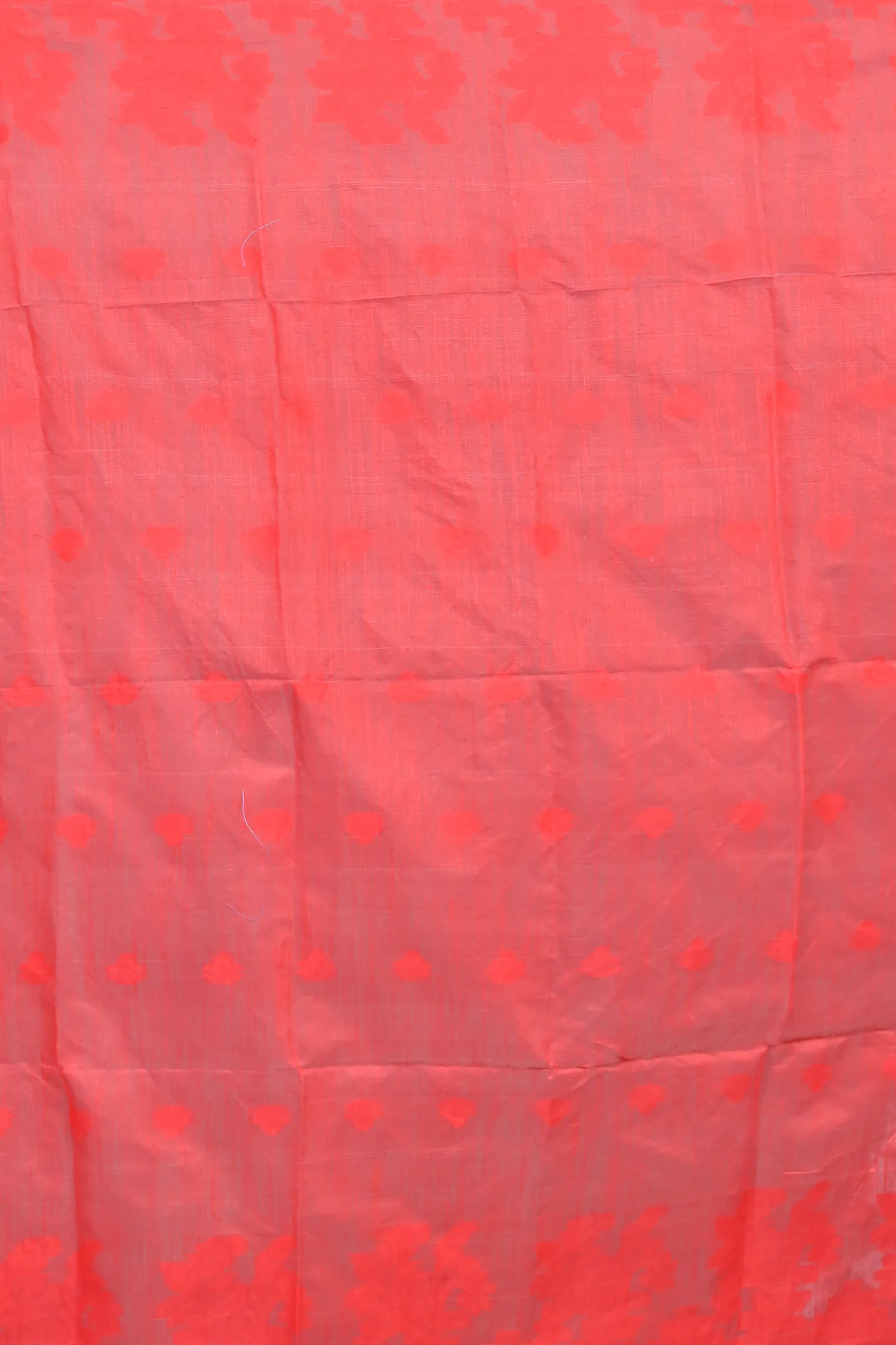 DipDiya Cotton Blended White Red Parup Essence of Bengal Handloom Sarees