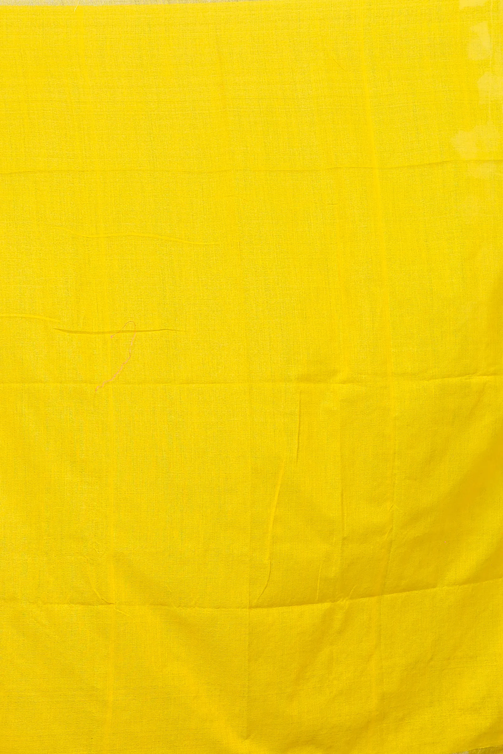 DipDiya Cotton Blended Yellow Paru Crafted in Bengal Handloom Sarees