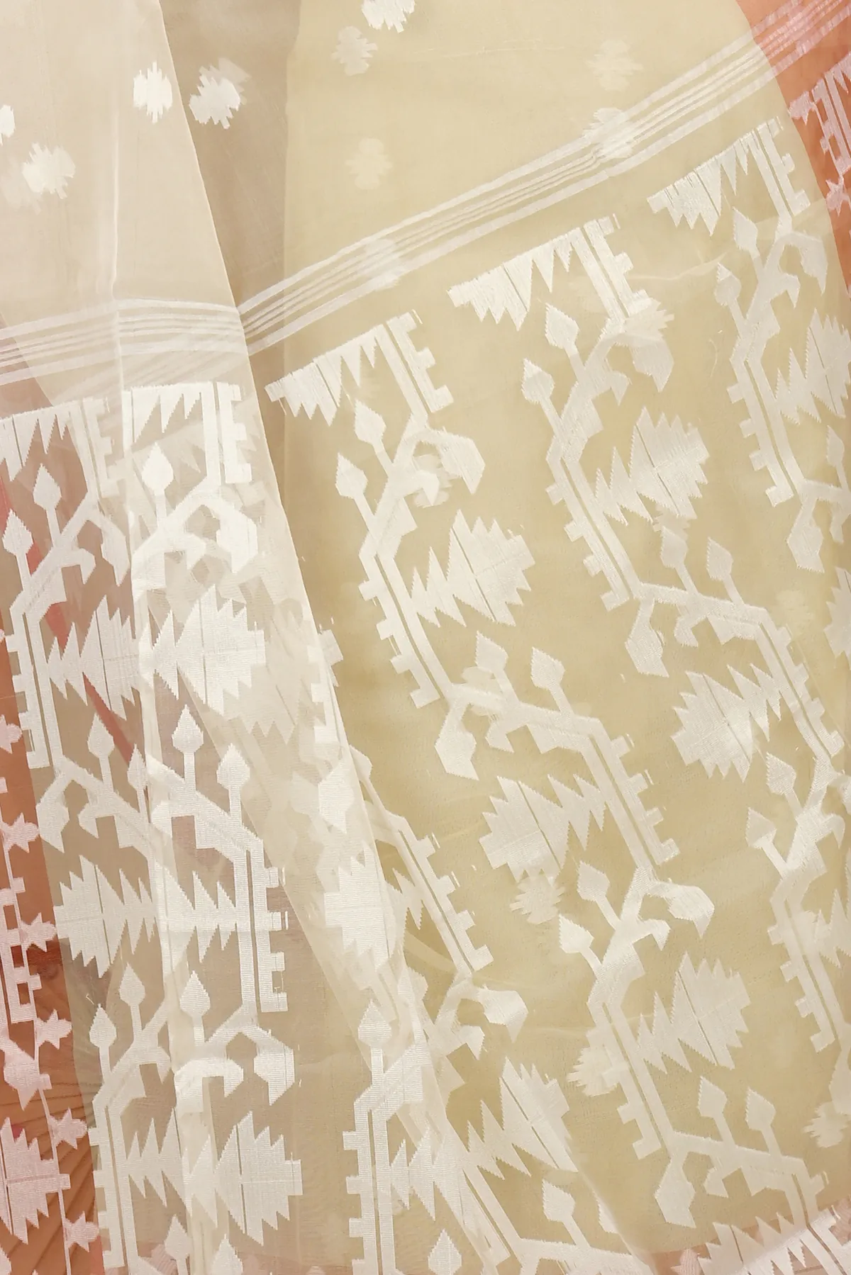 DipDiya Cotton Cream Monimal Effortless Tradition Muslin sarees