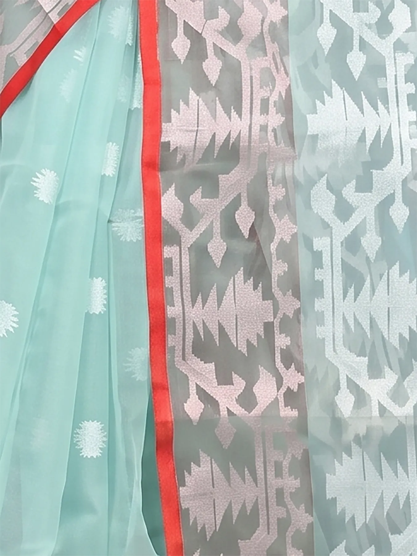 DipDiya Cotton Cyan Monimal Heritage of Bengali Muslin sarees