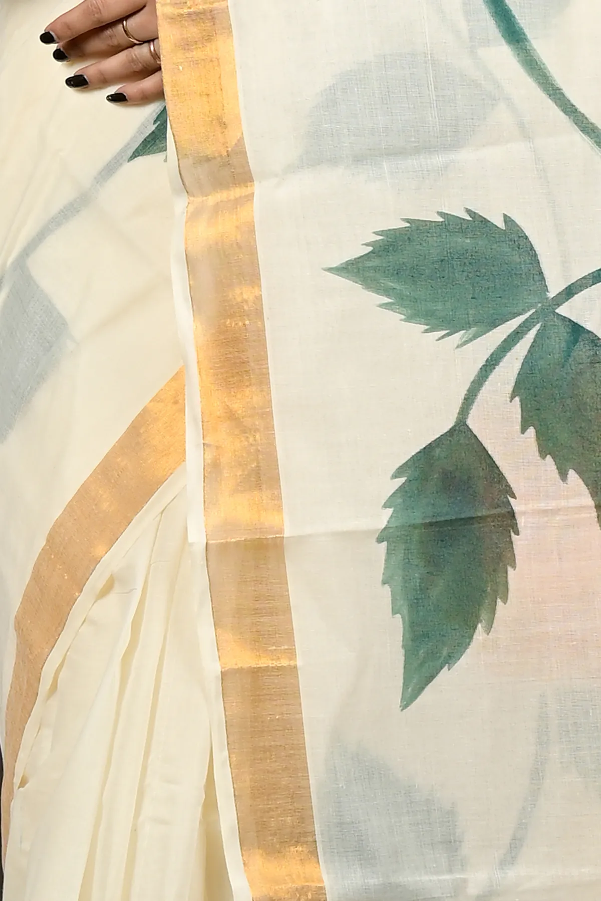 DipDiya Cotton Multi Color Hataka Woven by Hand Hand Painted Sarees
