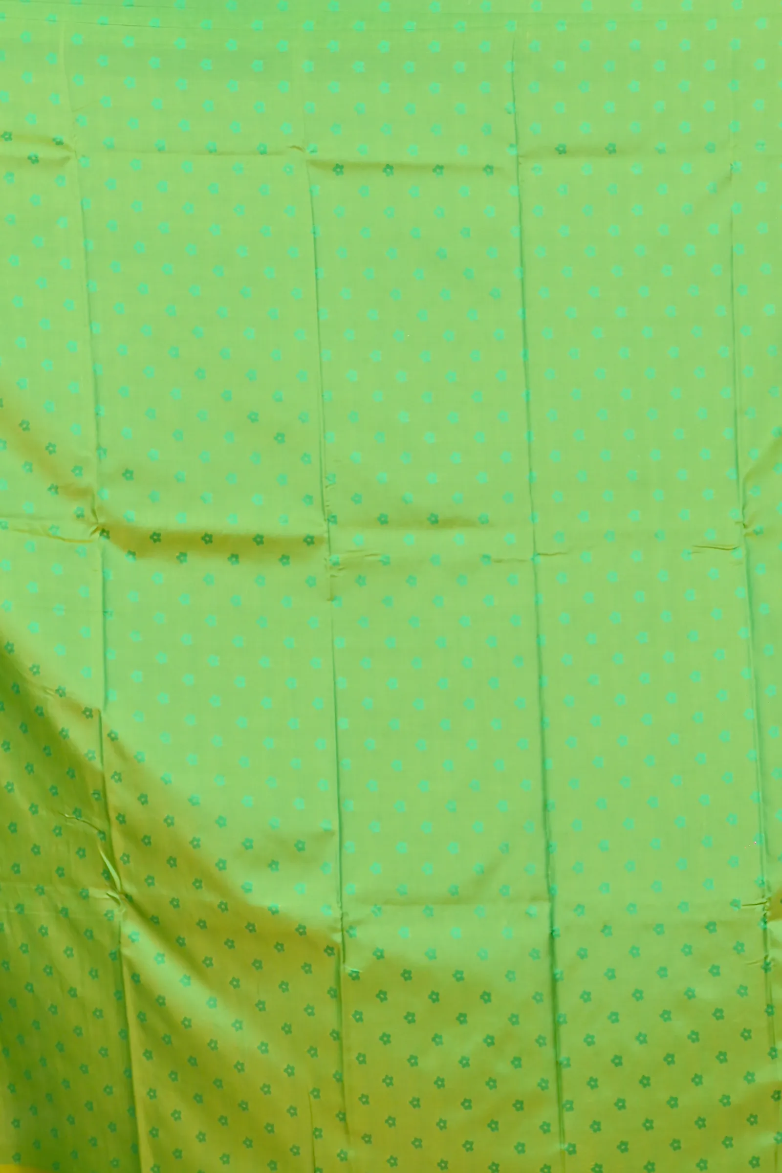 DipDiya Cotton Silk Green Parosha Artisan Crafted Kathan Sarees