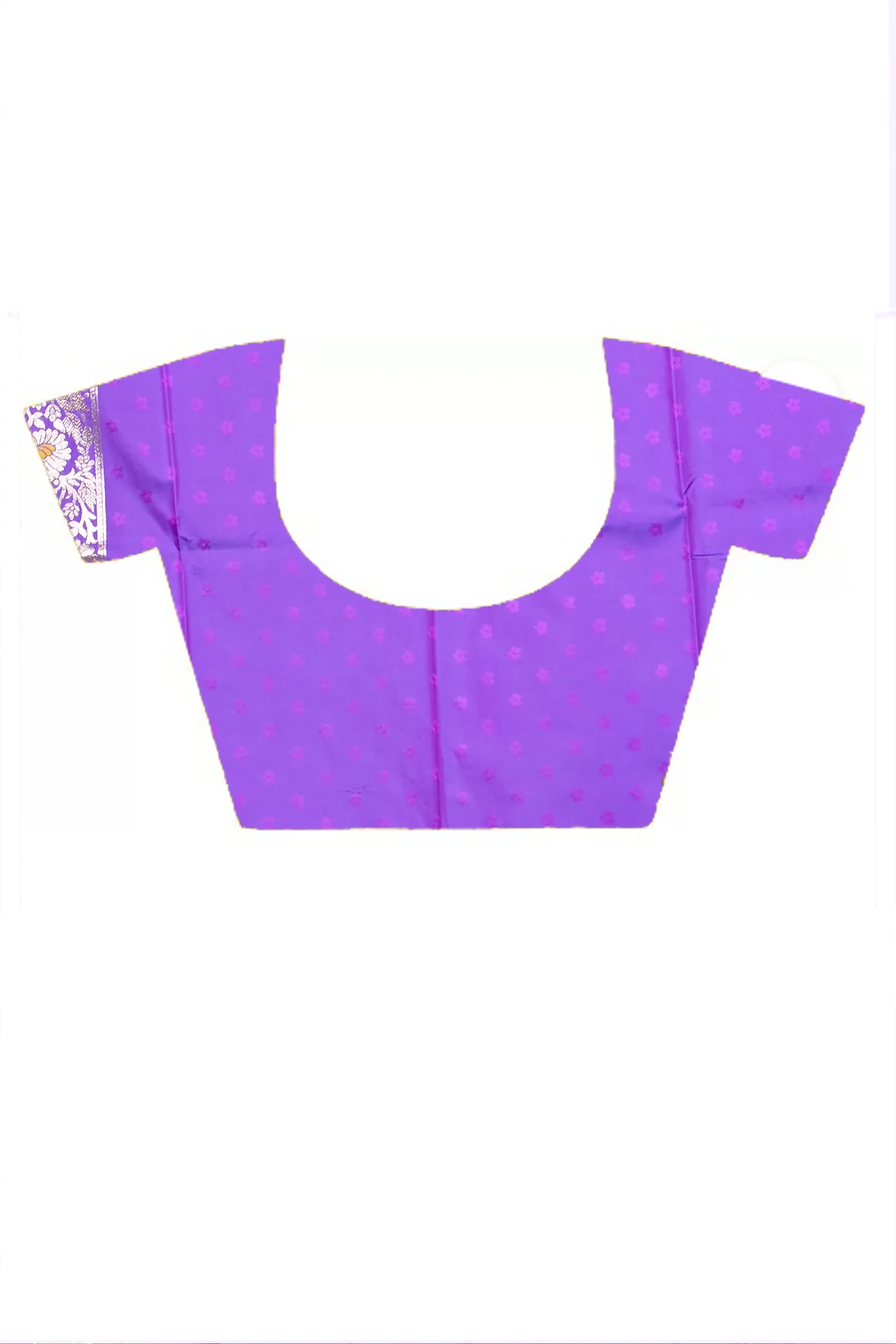 DipDiya Cotton Silk Lavender Parosha Artisan Woven Kathan Sarees