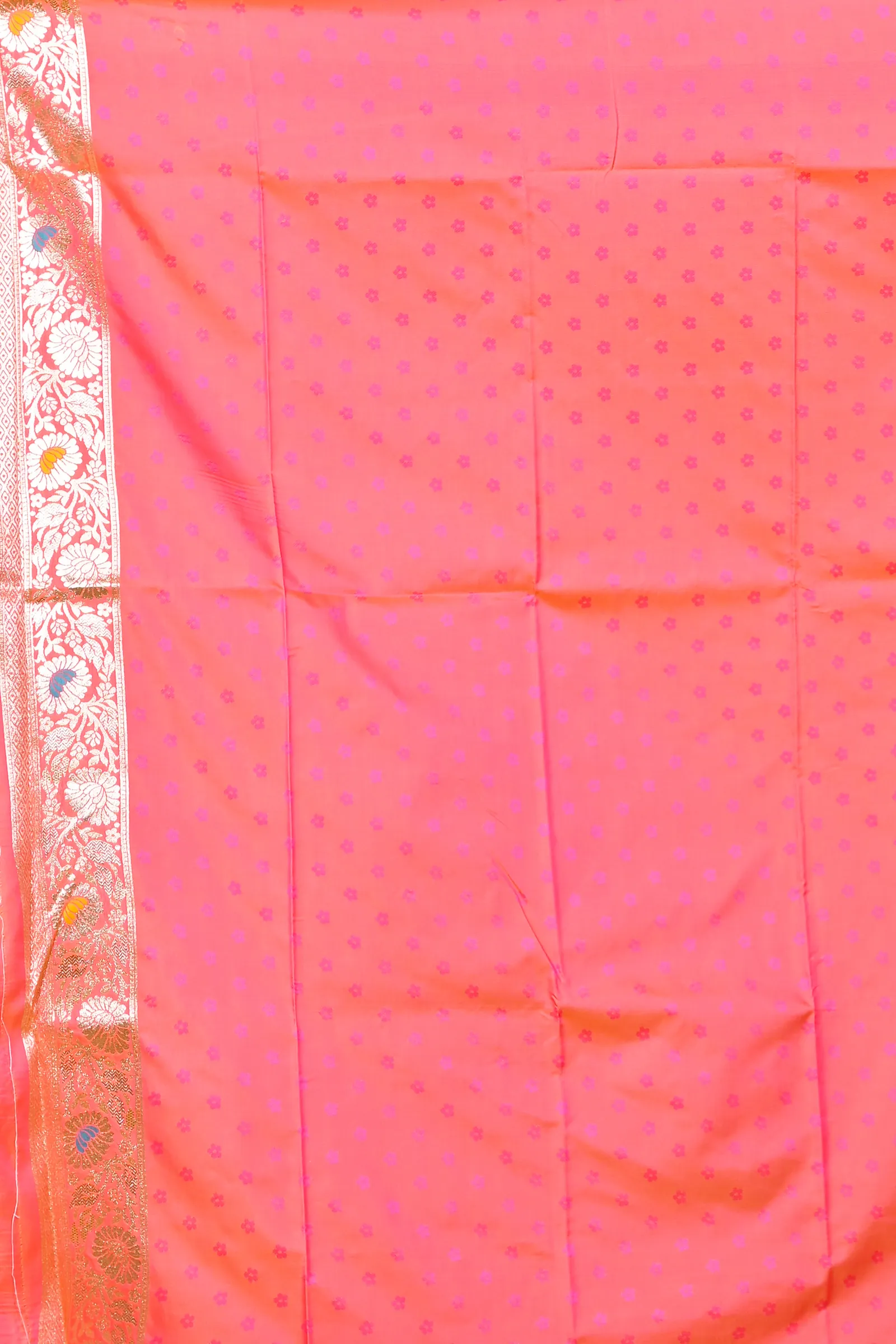 DipDiya Cotton Silk Orange Parosha A Legacy Woven Kathan Sarees
