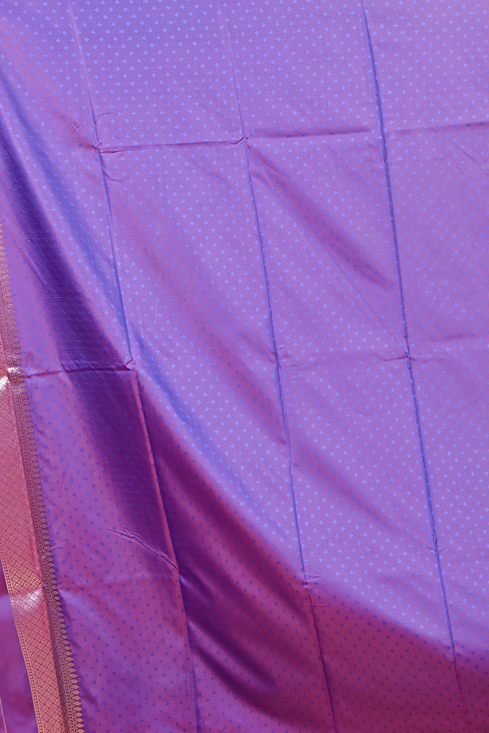 DipDiya Cotton Silk Purple Paromal The Bengali Classic Kathan Sarees