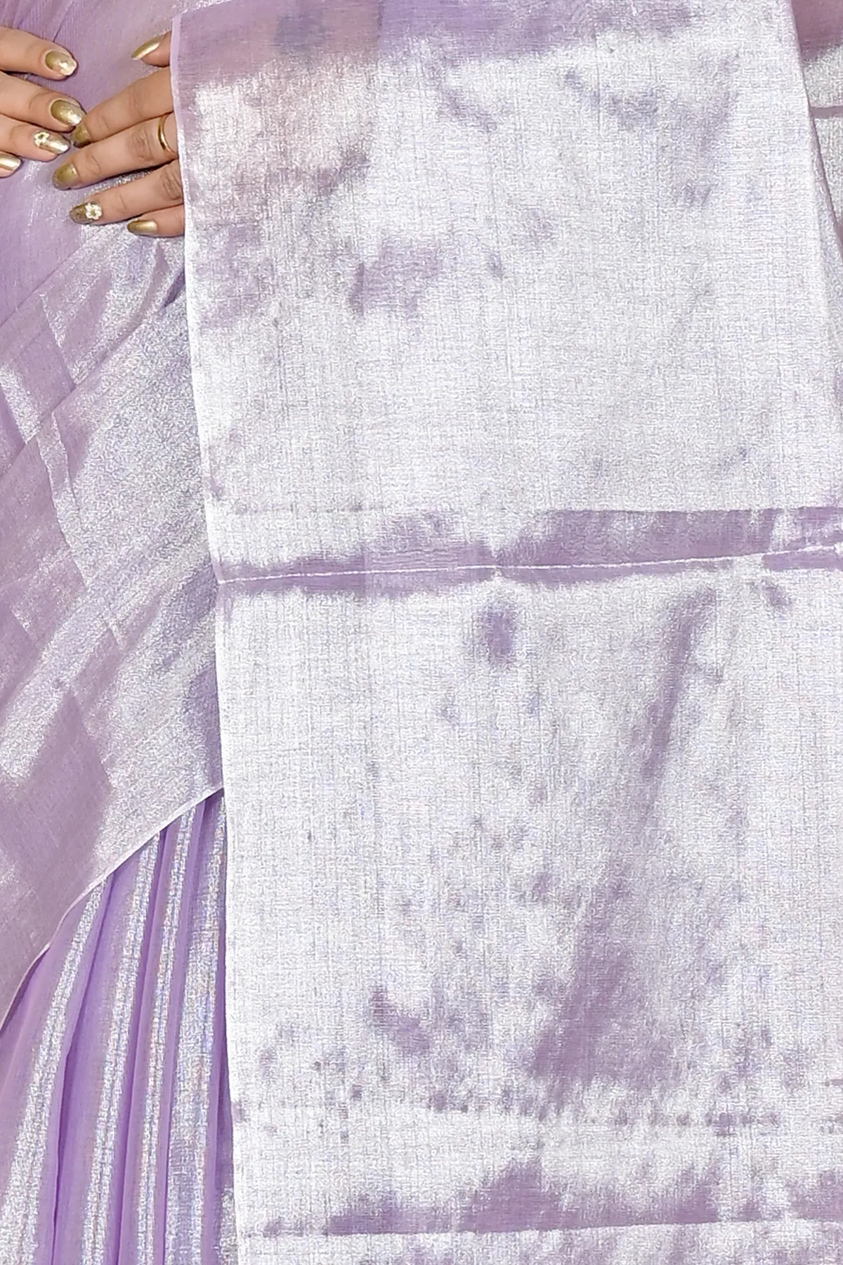 DipDiya Cotton Silk Silver Tisuka Than Loom to Love Handloom Sarees