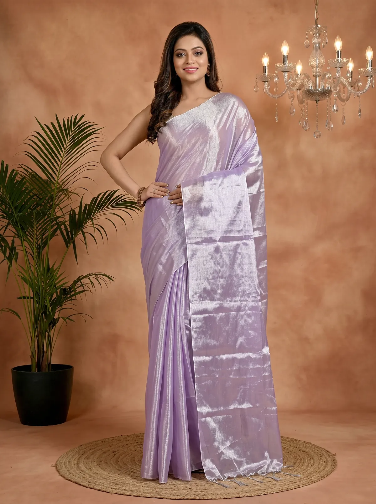 DipDiya Cotton Silk Silver Tisuka Than Loom to Love Handloom Sarees