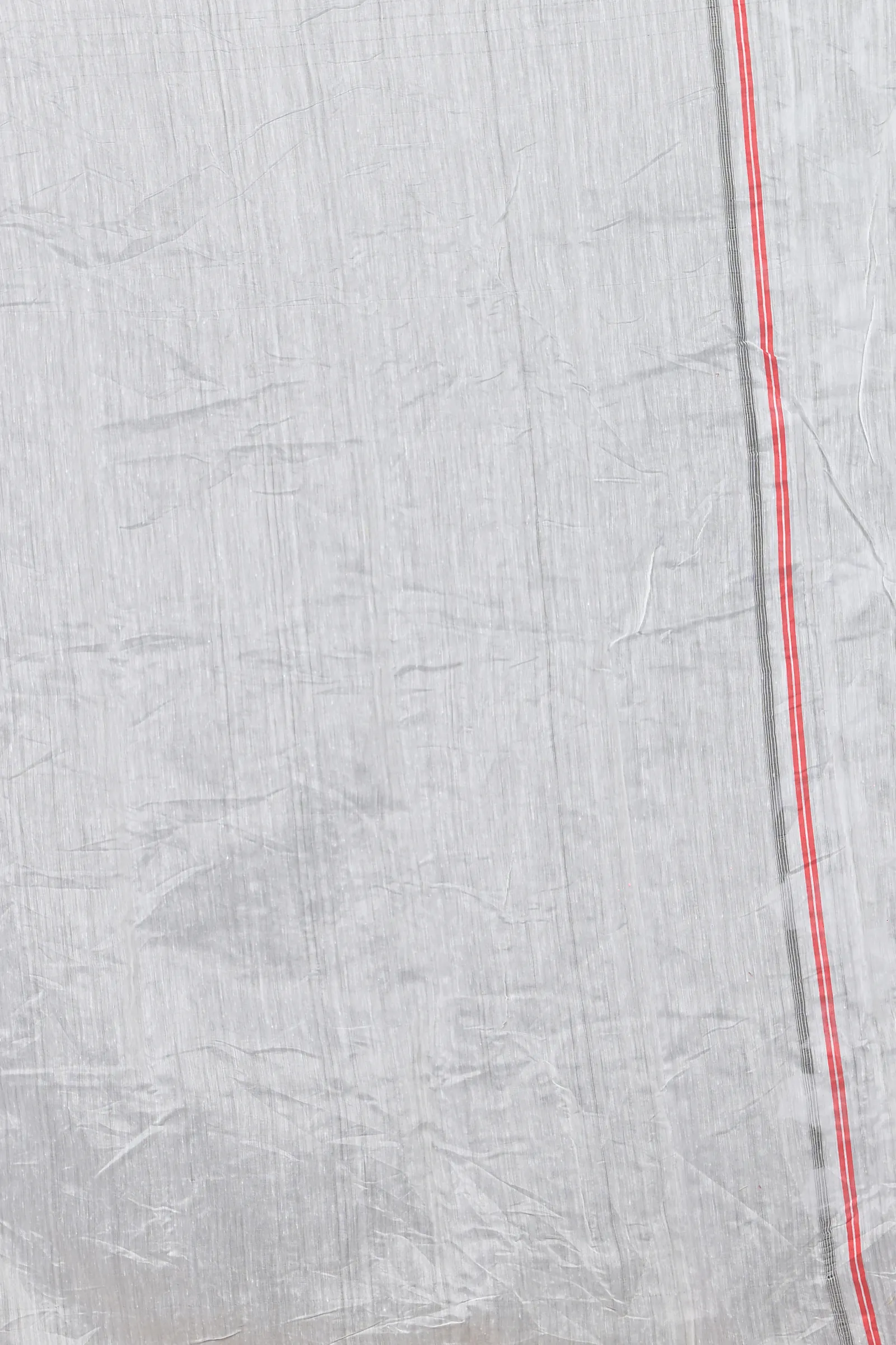 DipDiya Cotton Silk White Red Parmix Crafted with Soul Handloom Sarees
