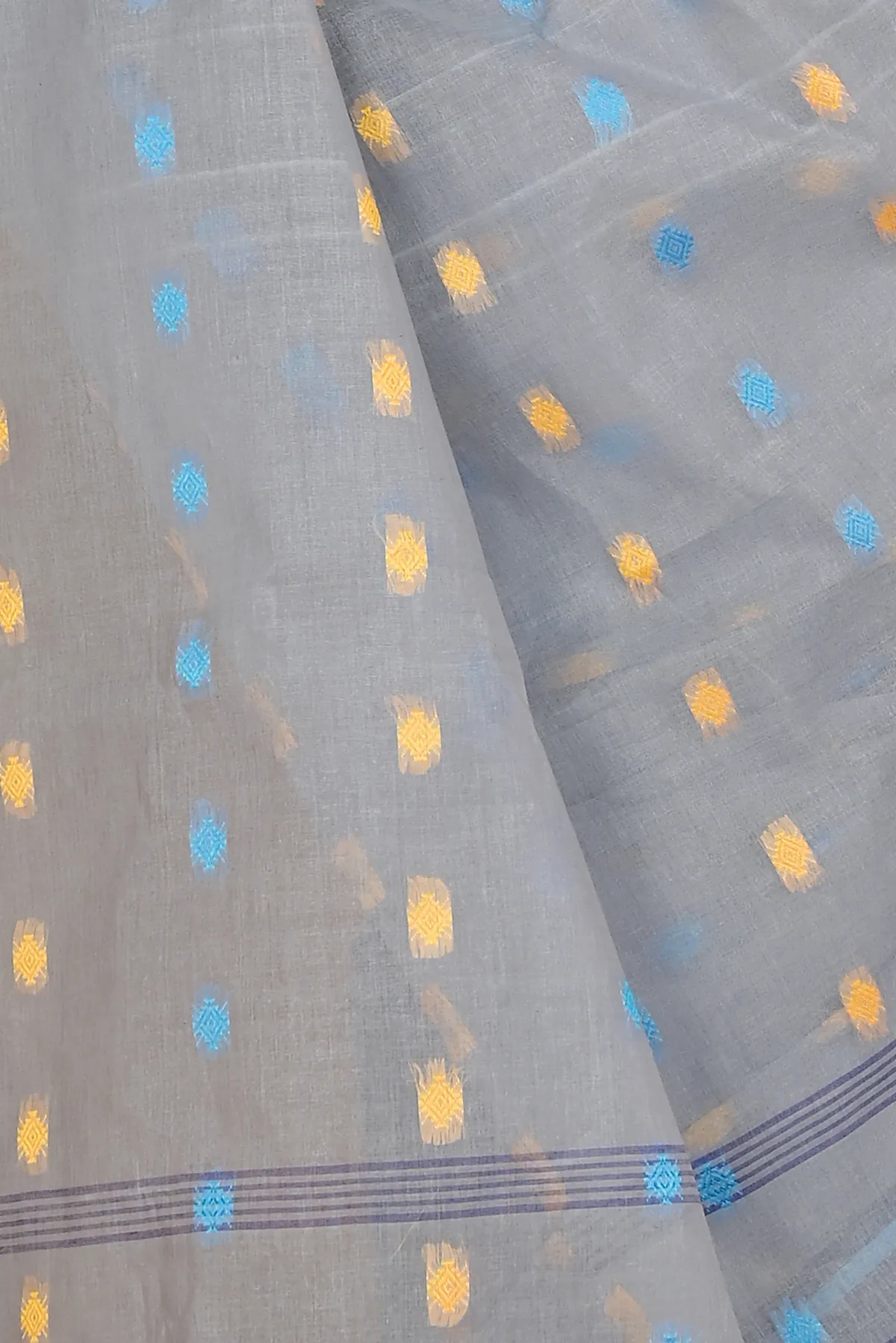 DipDiya Pure Cotton Assh Apula The Bengali Classic Tant Sarees