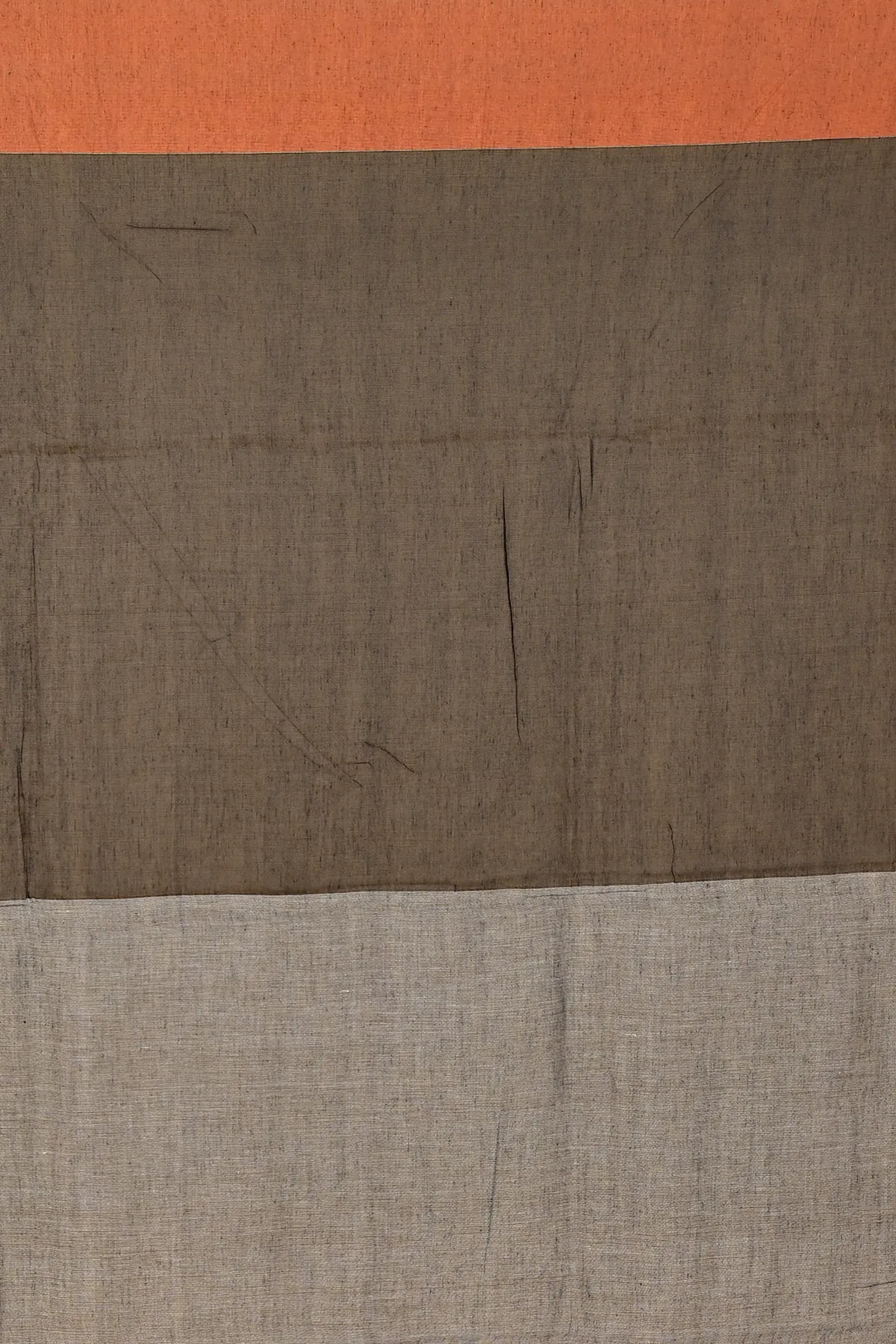 DipDiya Pure Cotton Black Grey Khadaka Kousiki Handcrafted Elegance Hand Painted Sarees