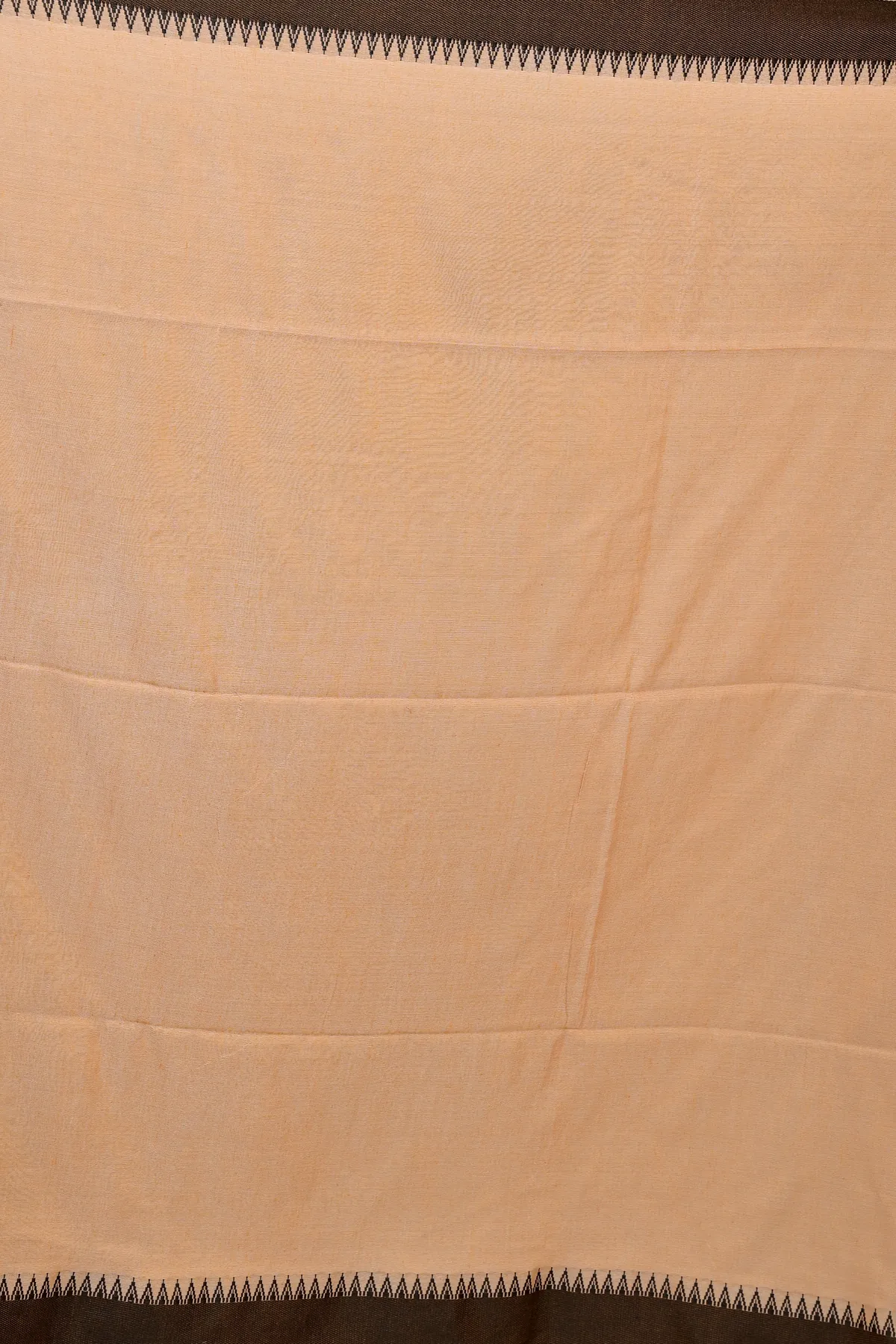 DipDiya Pure Cotton Brown Black Seuma Weaves with a Story Handloom Sarees