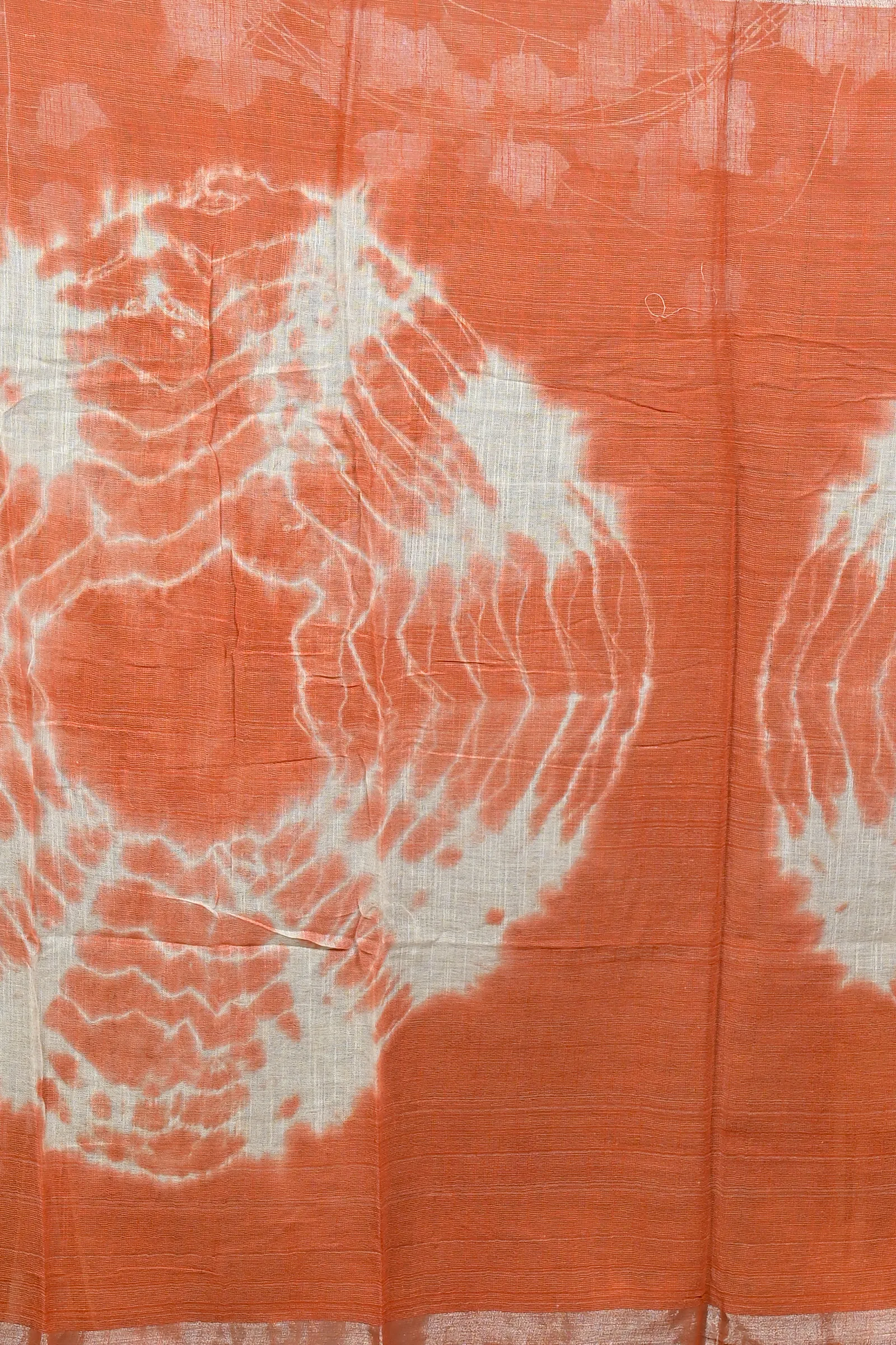 DipDiya Pure Cotton Brown Finui Threads of Tradition Handloom Sarees