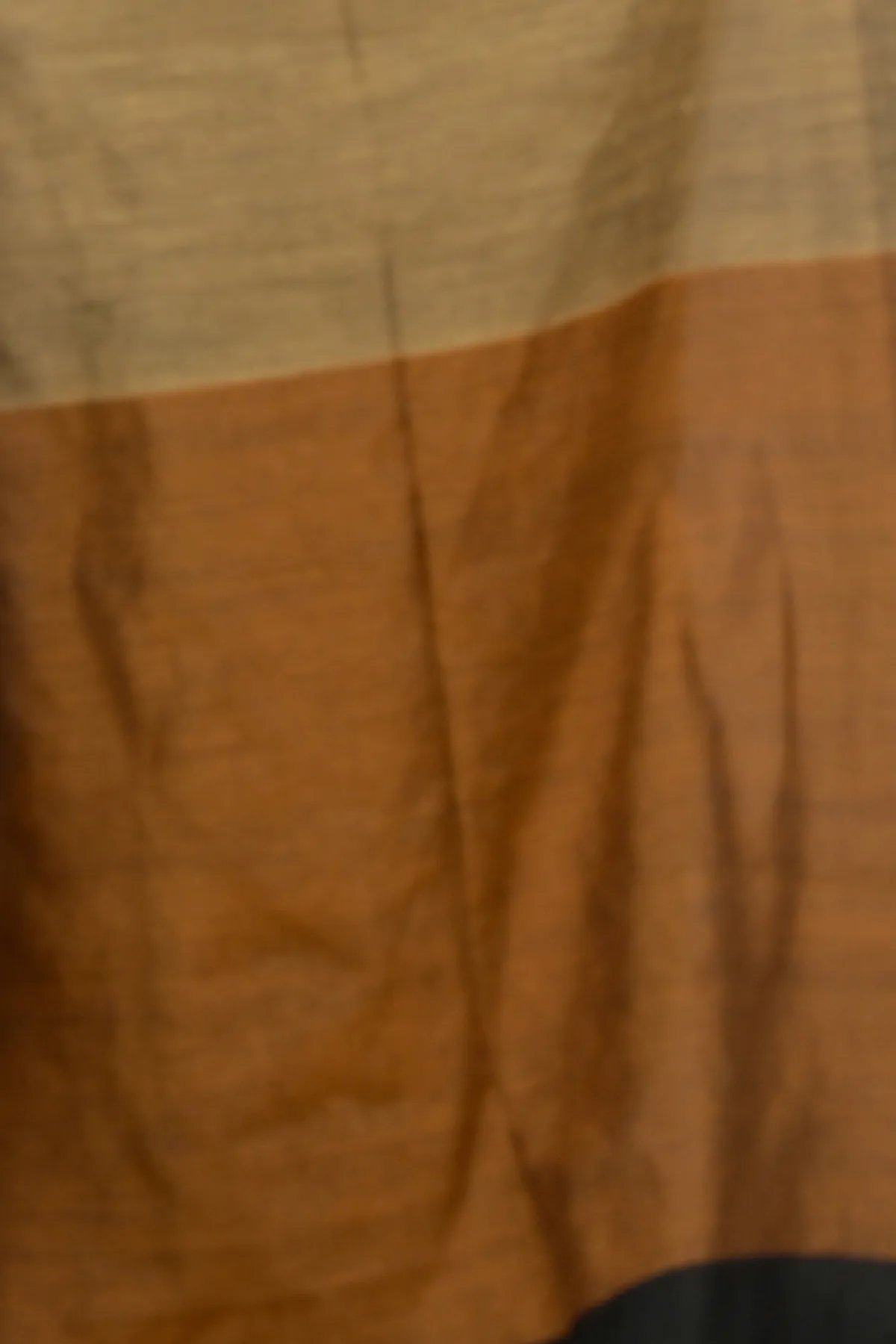 DipDiya Pure Cotton Brown Green Nator Masterfully Woven Handloom Sarees
