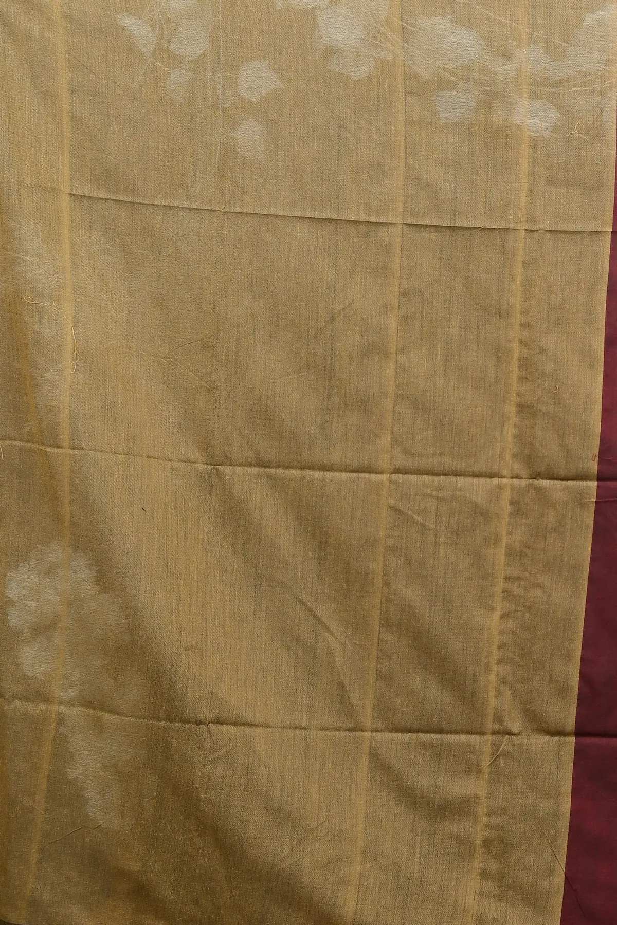 DipDiya Pure Cotton Brown ThanKhaditu Crafted with Soul Handloom Sarees