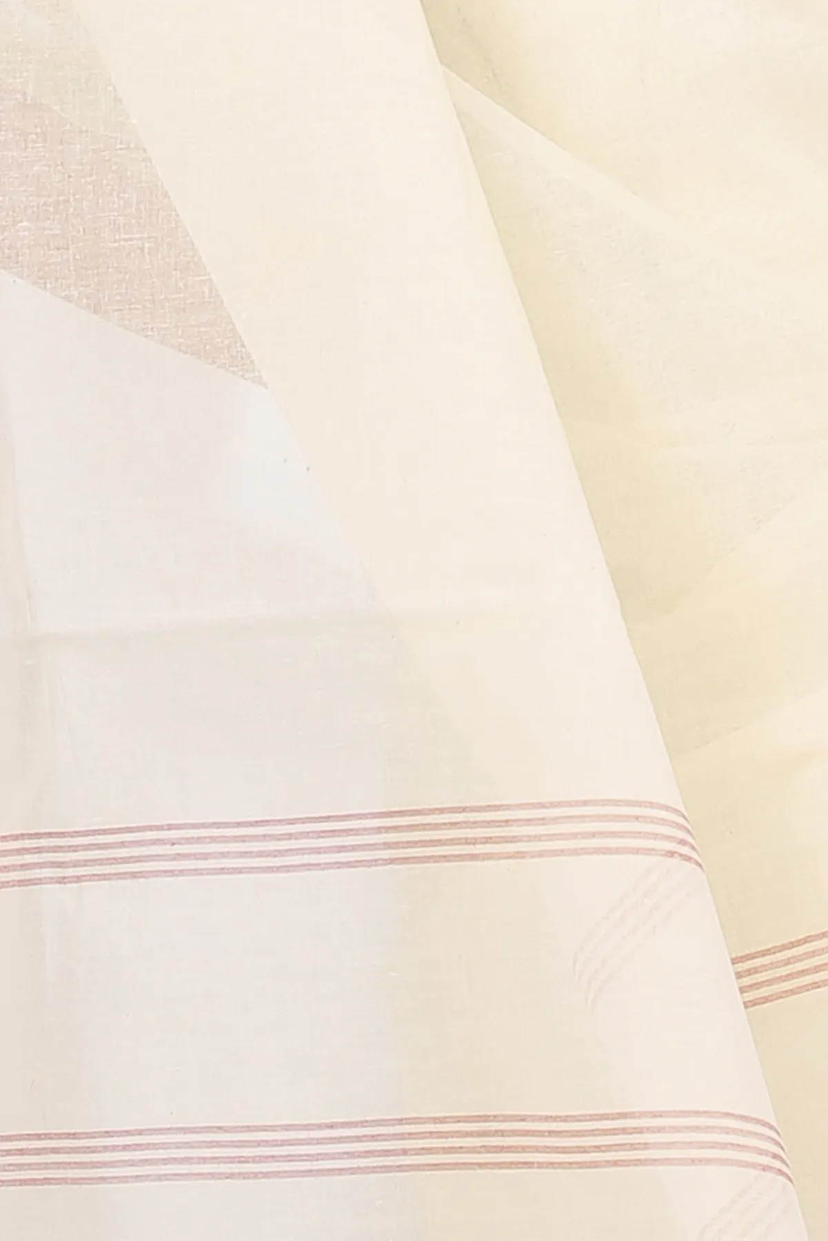 DipDiya Pure Cotton Cream Red Ethan Stories of Bengal Tant Sarees