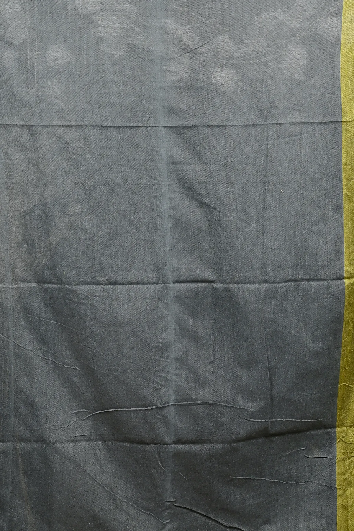 DipDiya Pure Cotton Green Grey ThanKhaditu Effortless Tradition Handloom Sarees